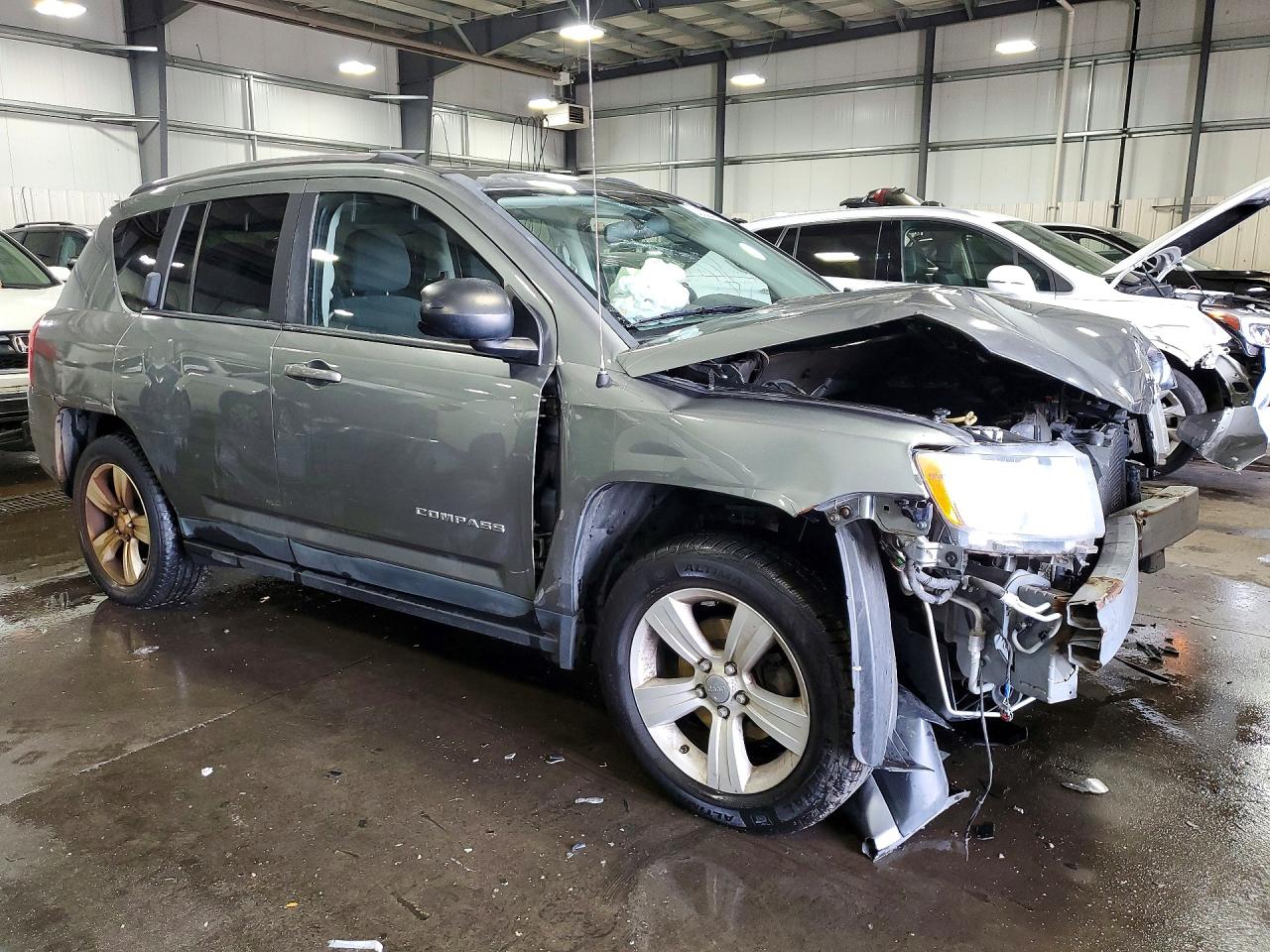 2011 Jeep Compass Sport Gray vin: 1J4NF1FB3BD263981