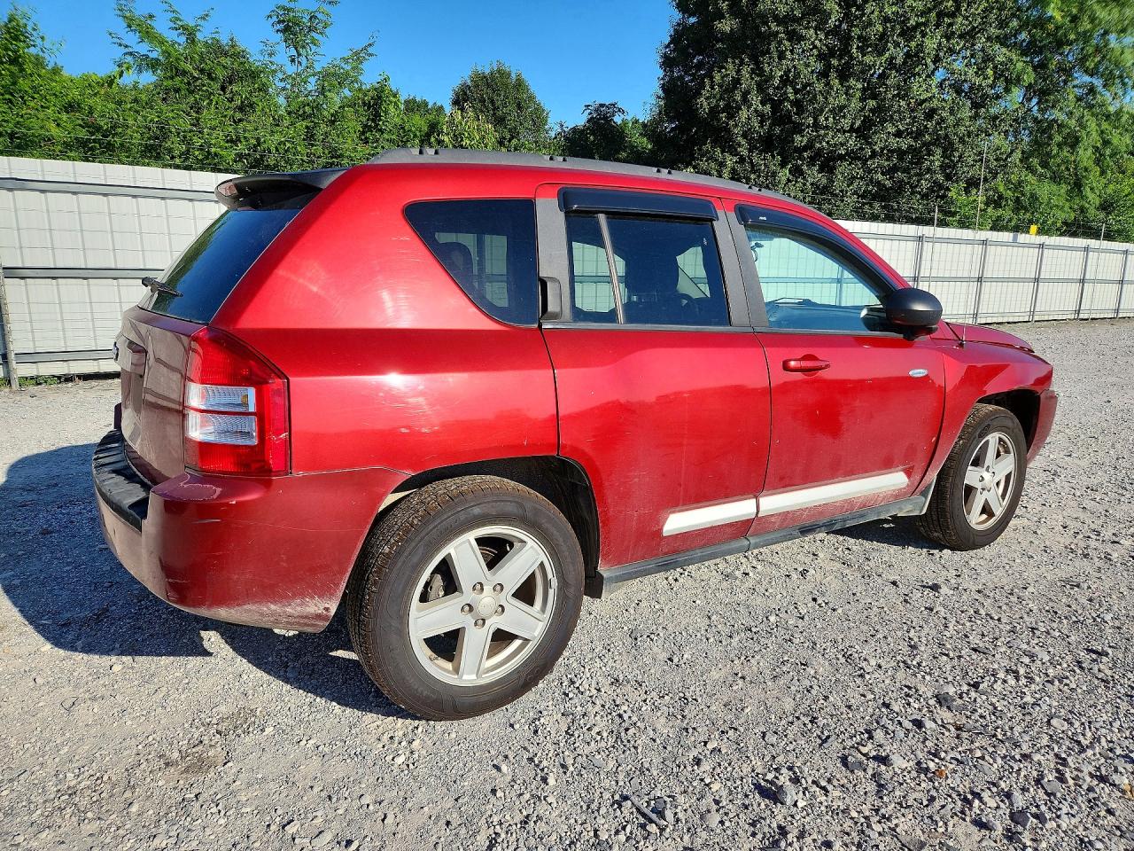 2010 Jeep Compass Sport Maroon vin: 1J4NF1FB4AD675552
