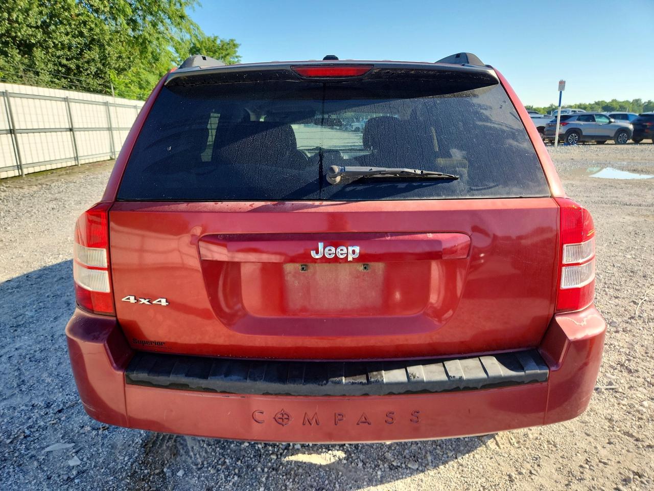 2010 Jeep Compass Sport Maroon vin: 1J4NF1FB4AD675552