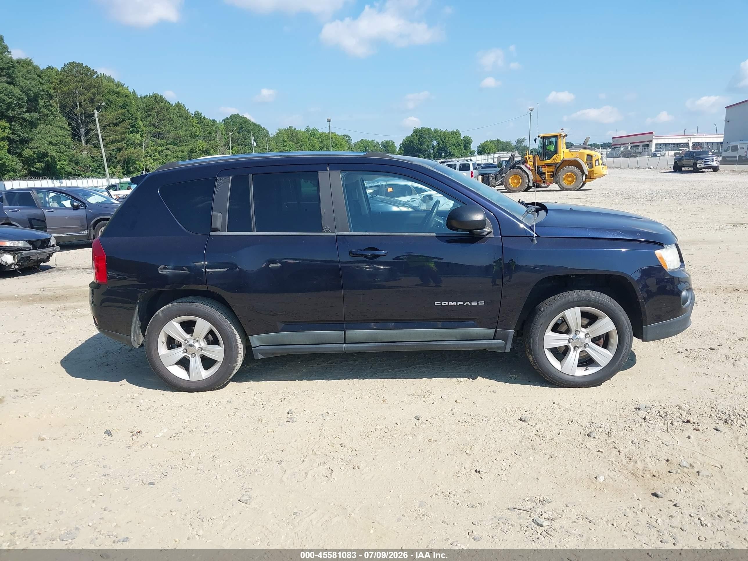 2011 Jeep Compass   Dark Blue vin: 1J4NF1FB4BD223330