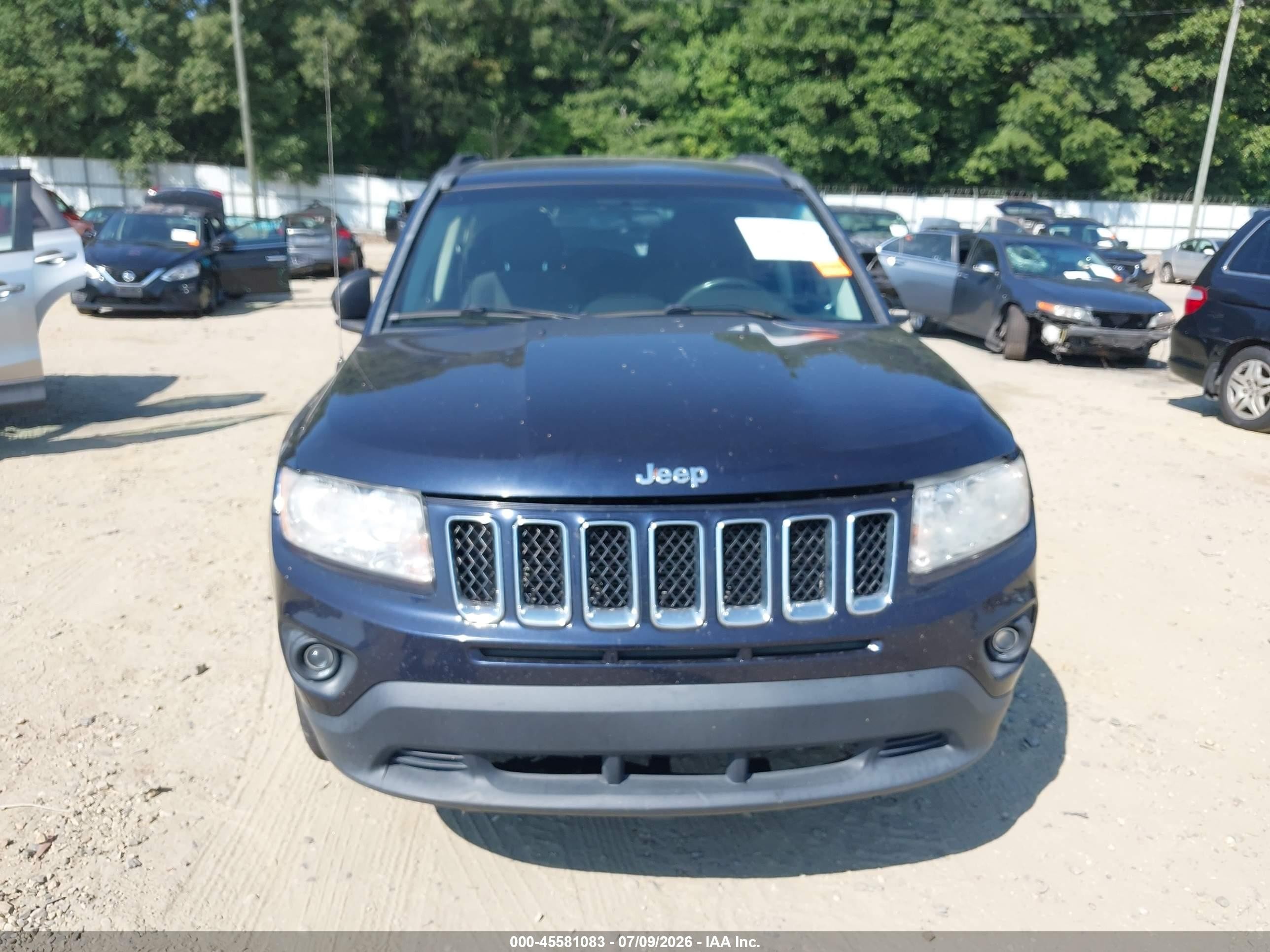 2011 Jeep Compass   Dark Blue vin: 1J4NF1FB4BD223330