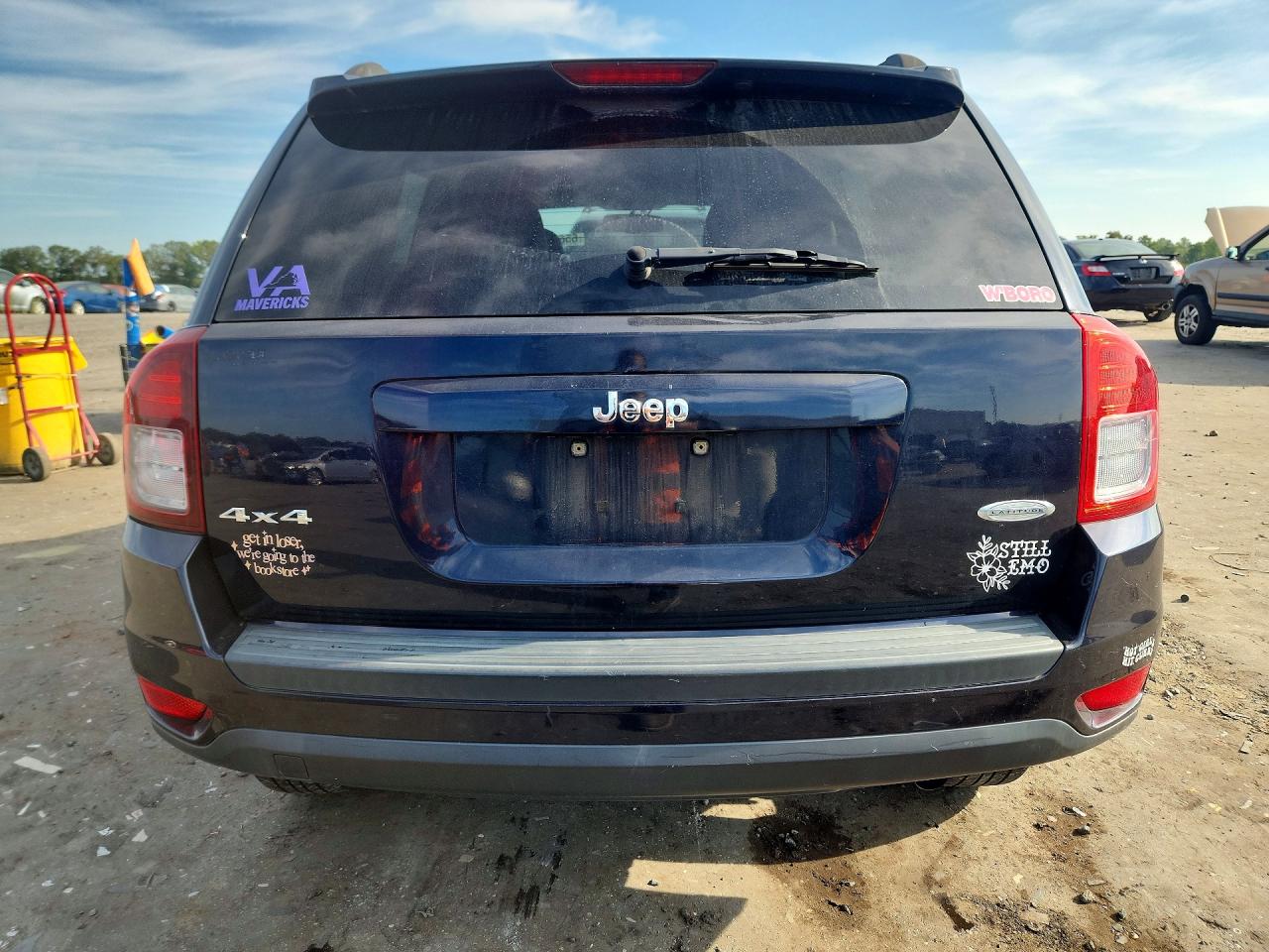 2011 Jeep Compass Sport Black vin: 1J4NF1FB4BD226390