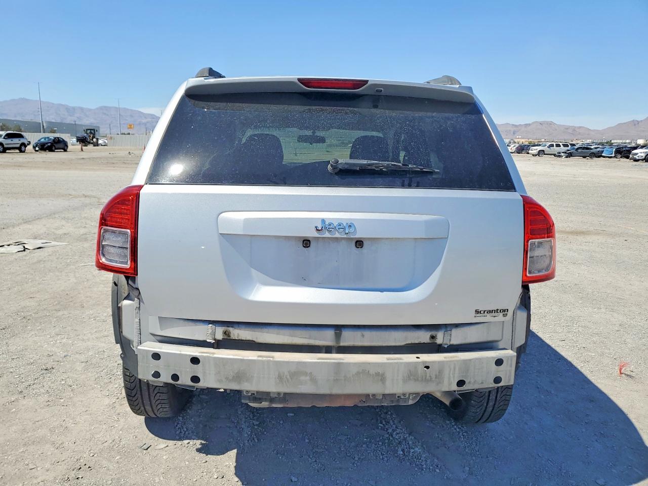 2011 Jeep Compass Sport Silver vin: 1J4NF1FB4BD278425