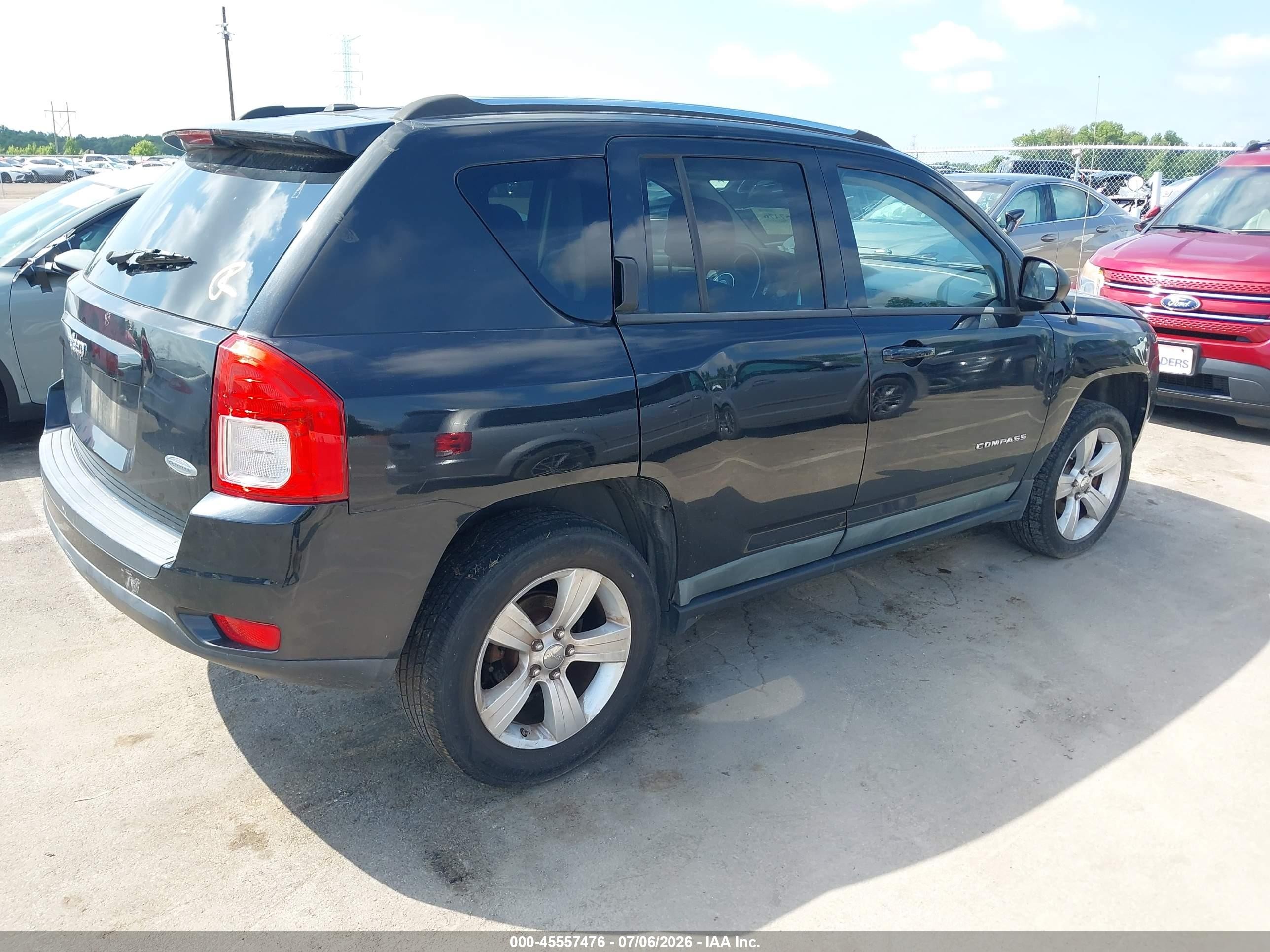 2011 Jeep Compass   Black vin: 1J4NF1FB5BD219061