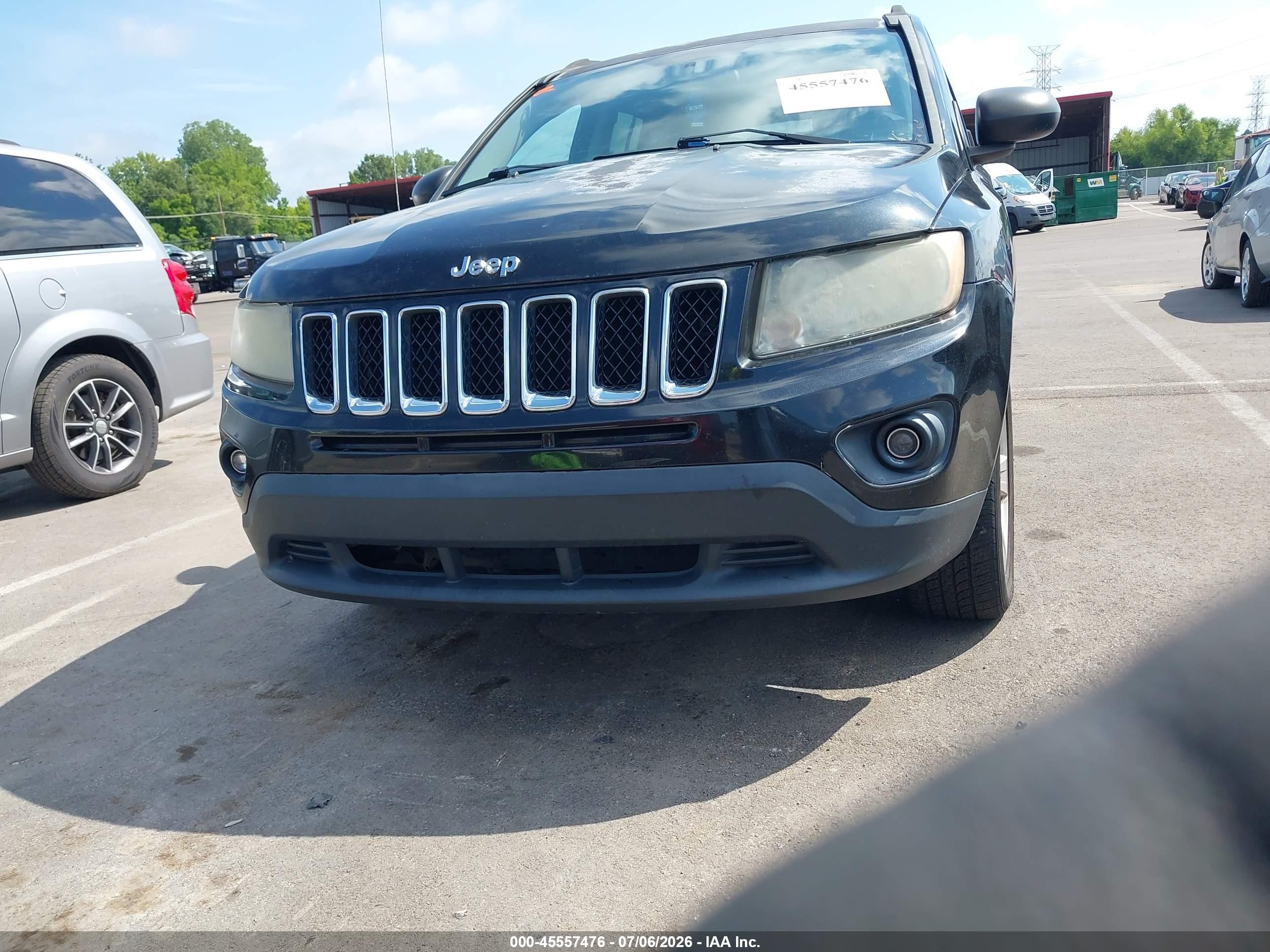 2011 Jeep Compass   Black vin: 1J4NF1FB5BD219061