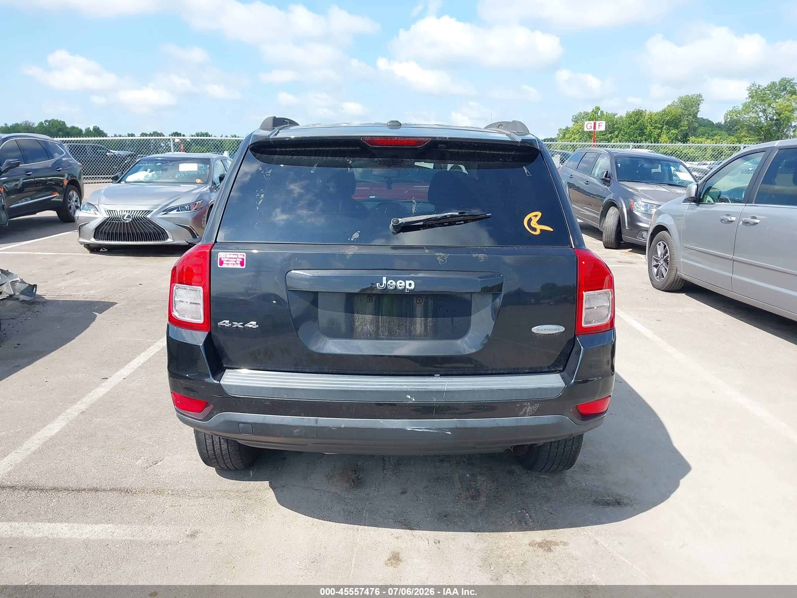 2011 Jeep Compass   Black vin: 1J4NF1FB5BD219061