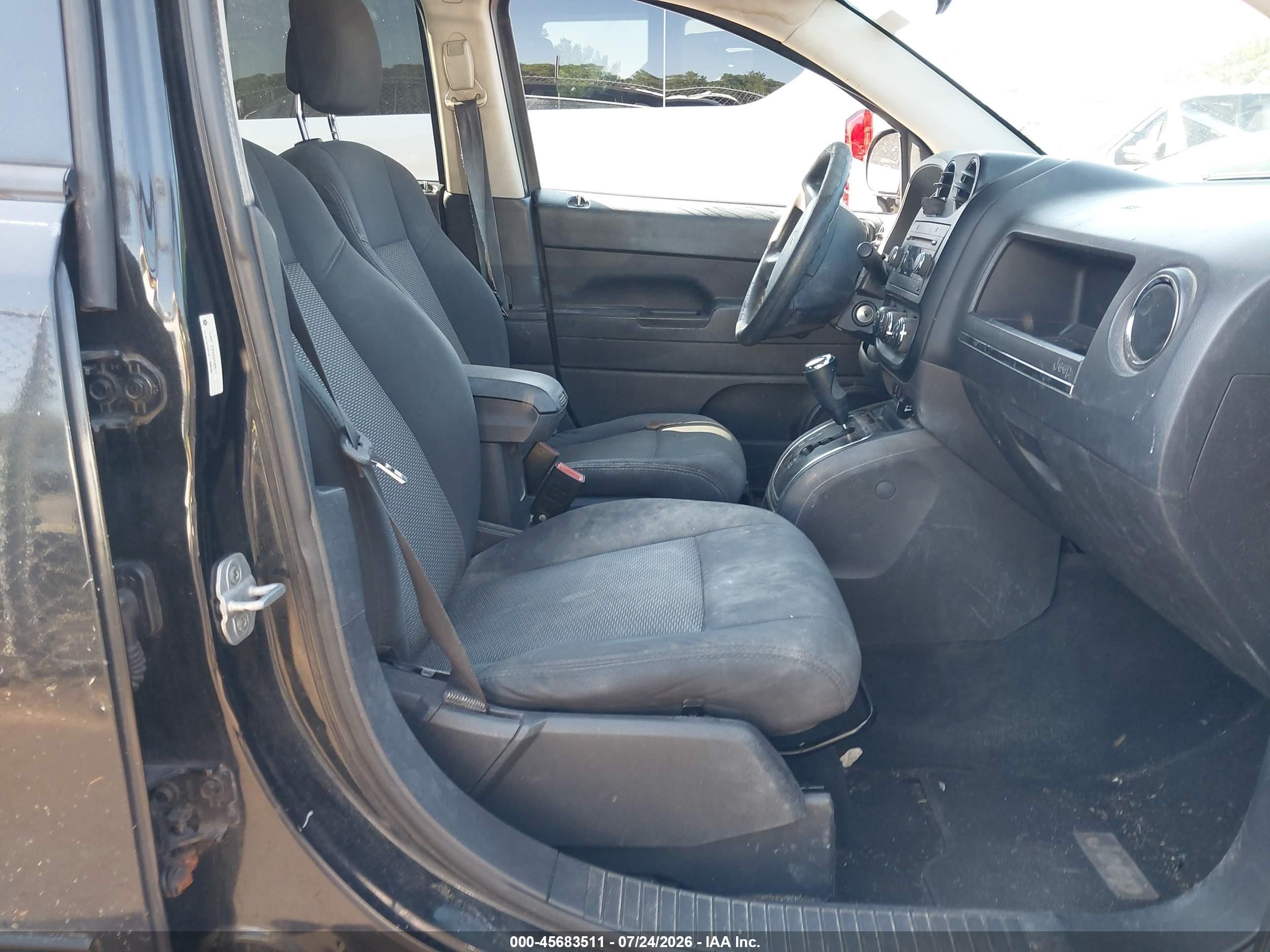 2010 Jeep Compass Sport Black vin: 1J4NF1FB6AD640611