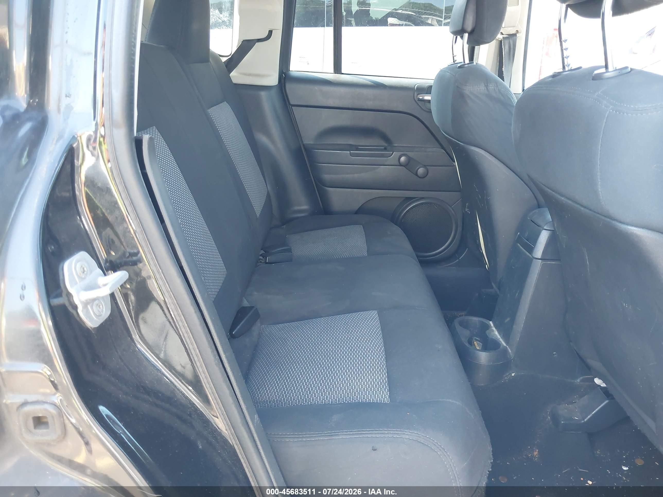 2010 Jeep Compass Sport Black vin: 1J4NF1FB6AD640611