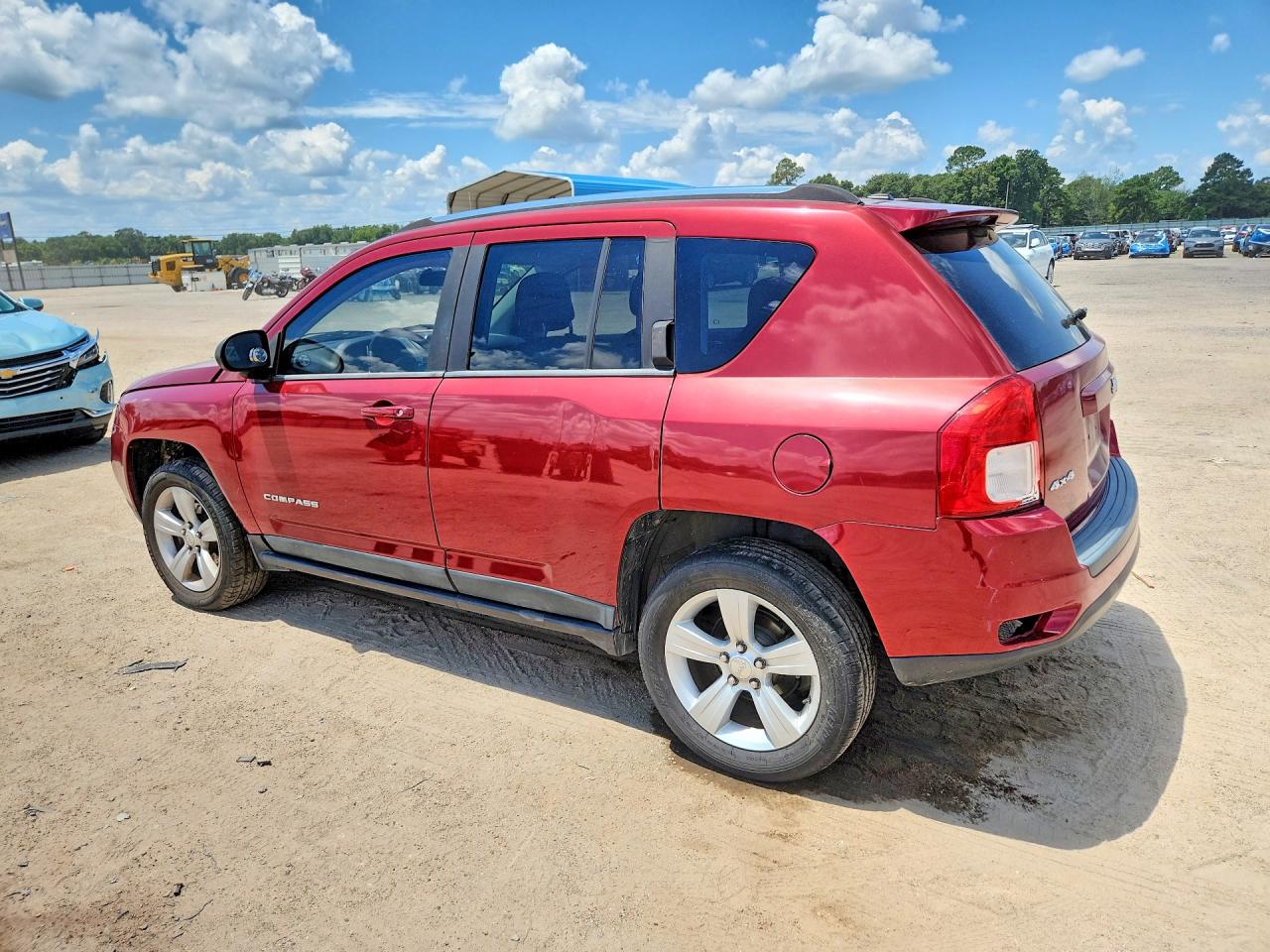 2011 Jeep Compass Sport Red vin: 1J4NF1FB8BD174620