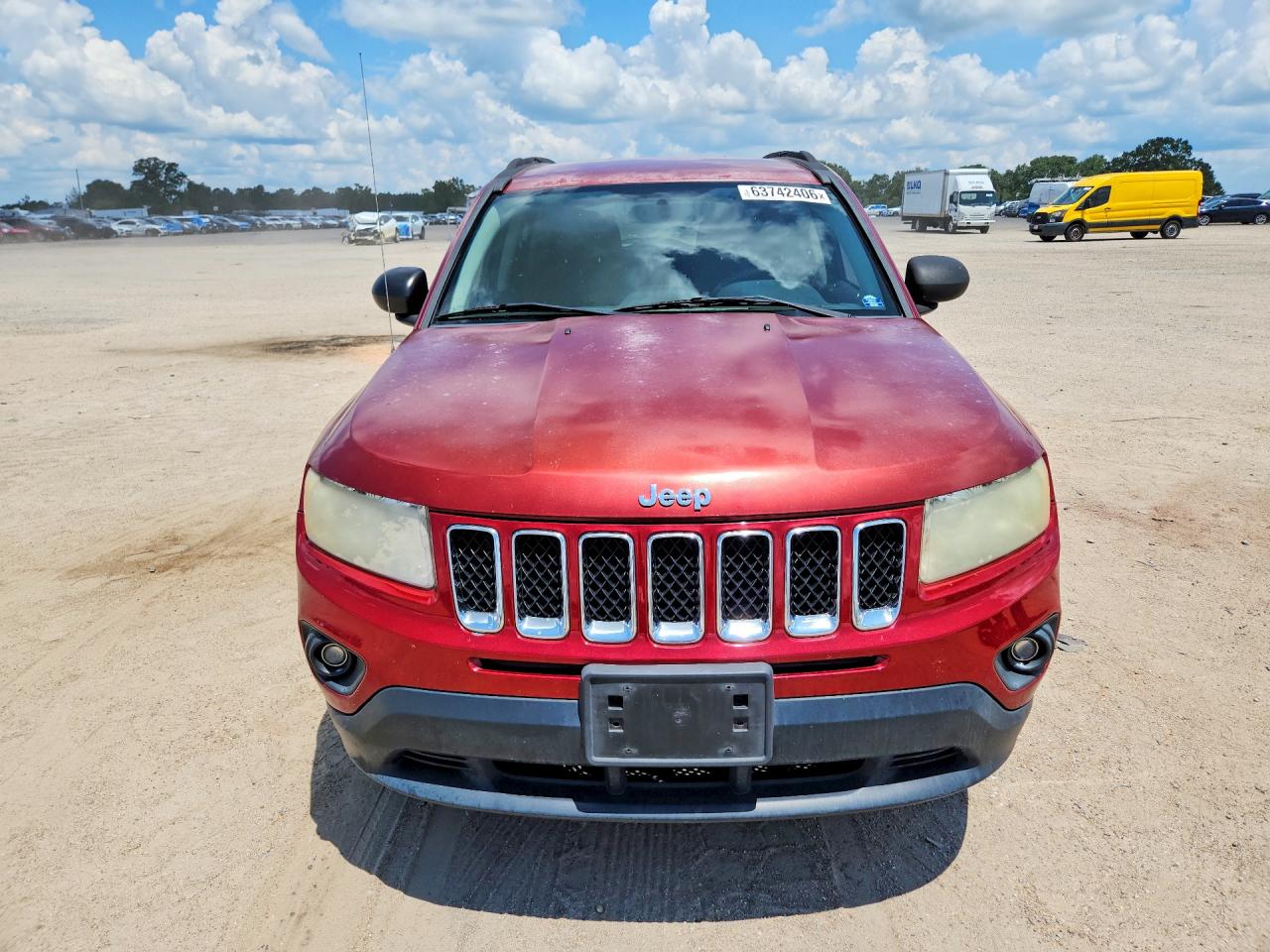 2011 Jeep Compass Sport Red vin: 1J4NF1FB8BD174620