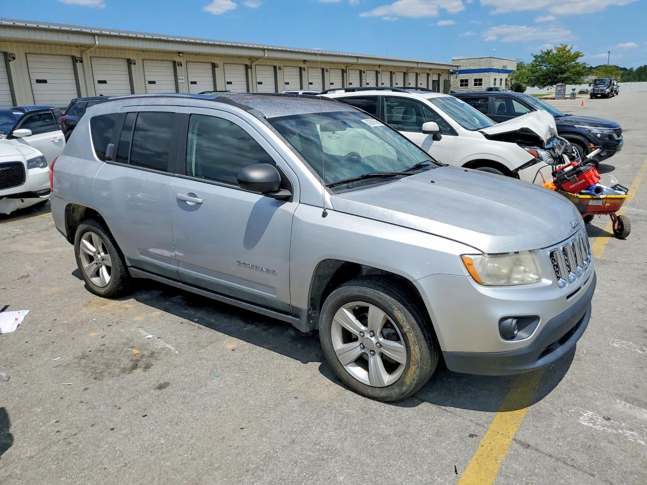 2011 Jeep Compass Sport Gray vin: 1J4NF1FB8BD219037