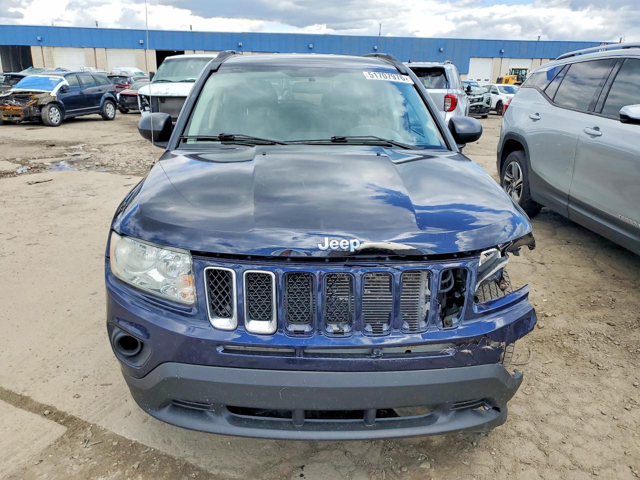 2011 Jeep Compass Sport Blue vin: 1J4NF1FB9BD191474