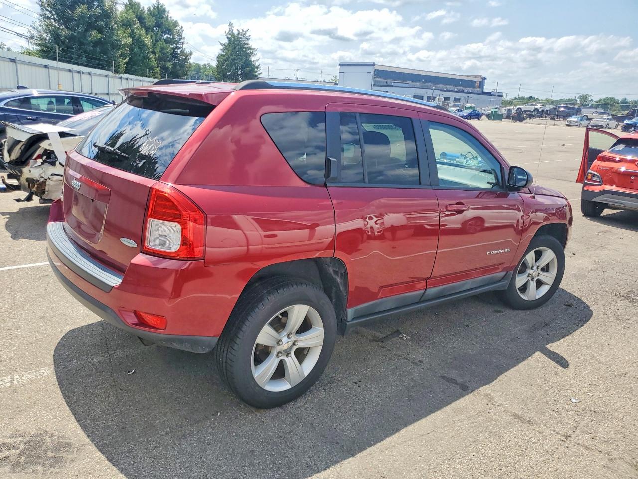 2011 Jeep Compass Sport Темно-бордовый vin: 1J4NF1FBXBD145524