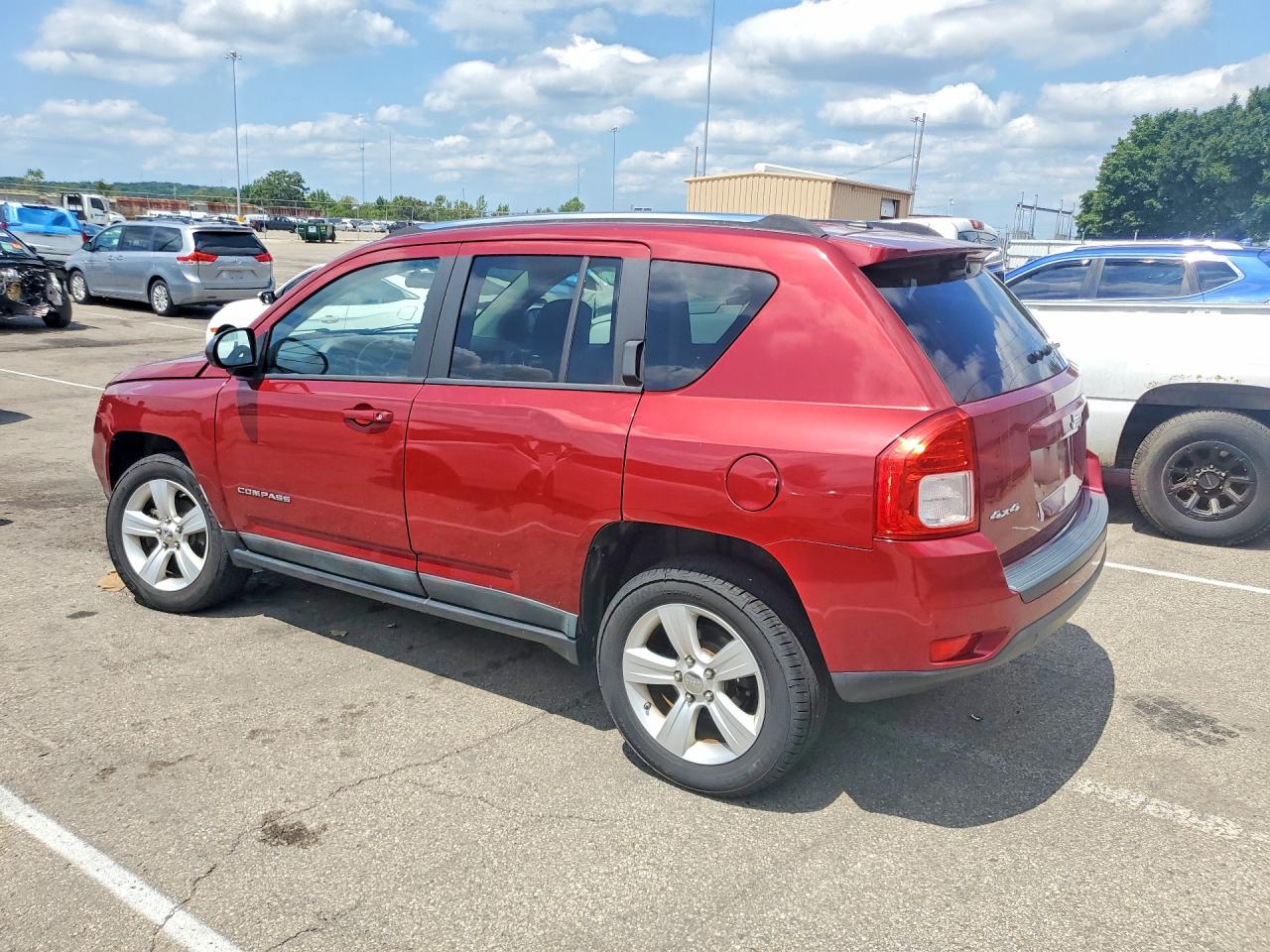 2011 Jeep Compass Sport Темно-бордовый vin: 1J4NF1FBXBD145524