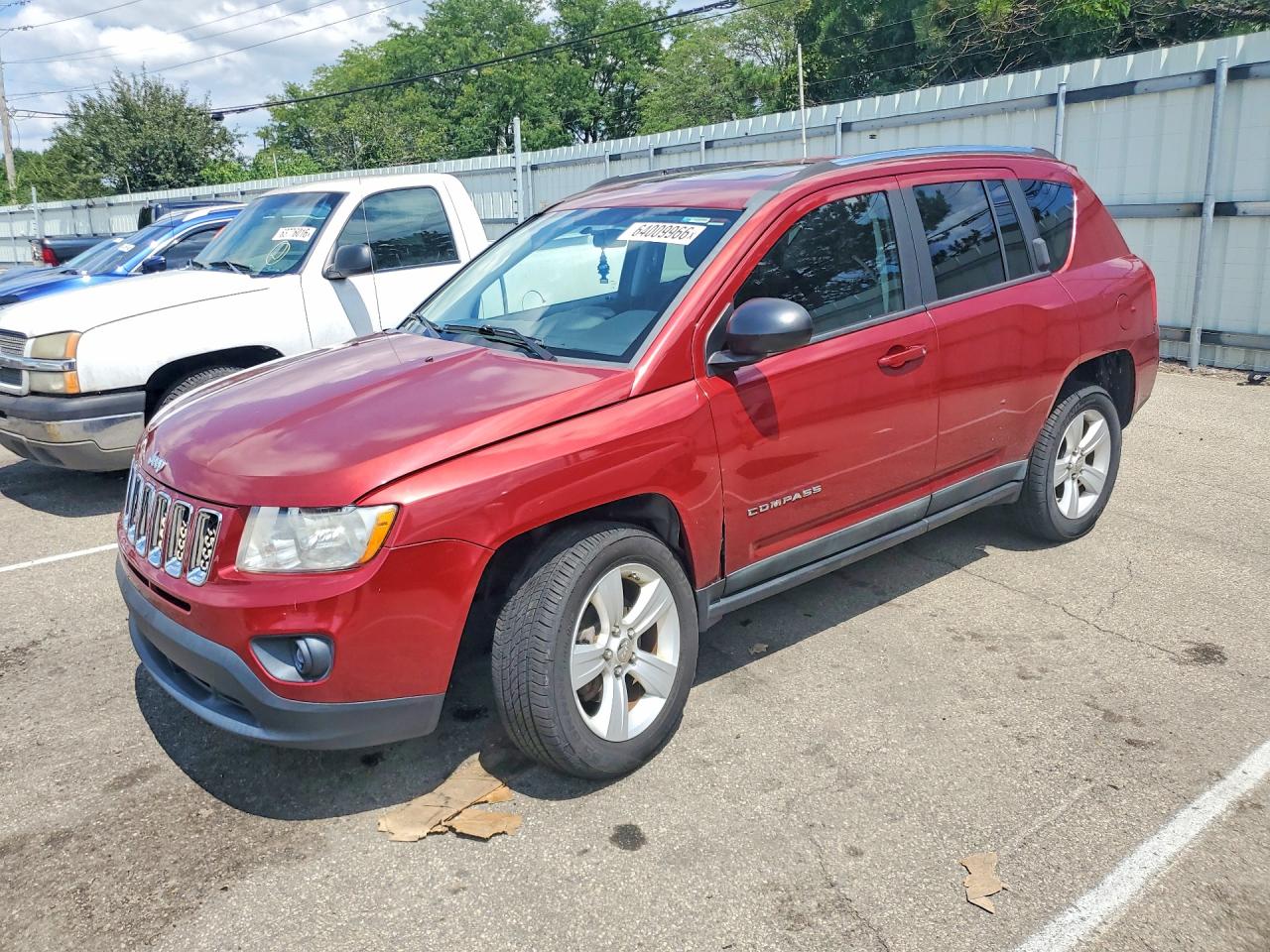 2011 Jeep Compass Sport Maroon vin: 1J4NF1FBXBD145524