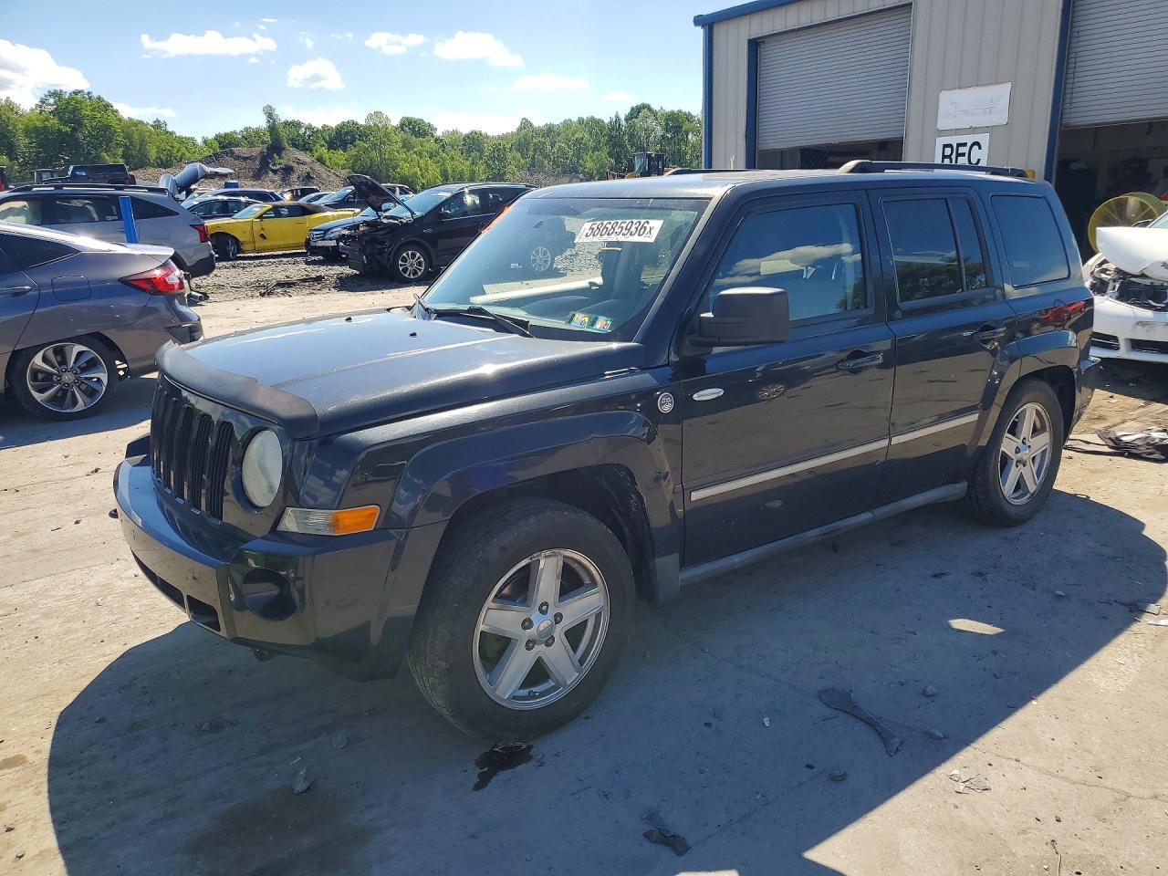 2010 Jeep Patriot Sport Black vin: 1J4NF1GB5AD623605