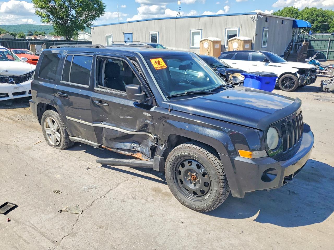 2010 Jeep Patriot Sport Black vin: 1J4NF1GB5AD623605