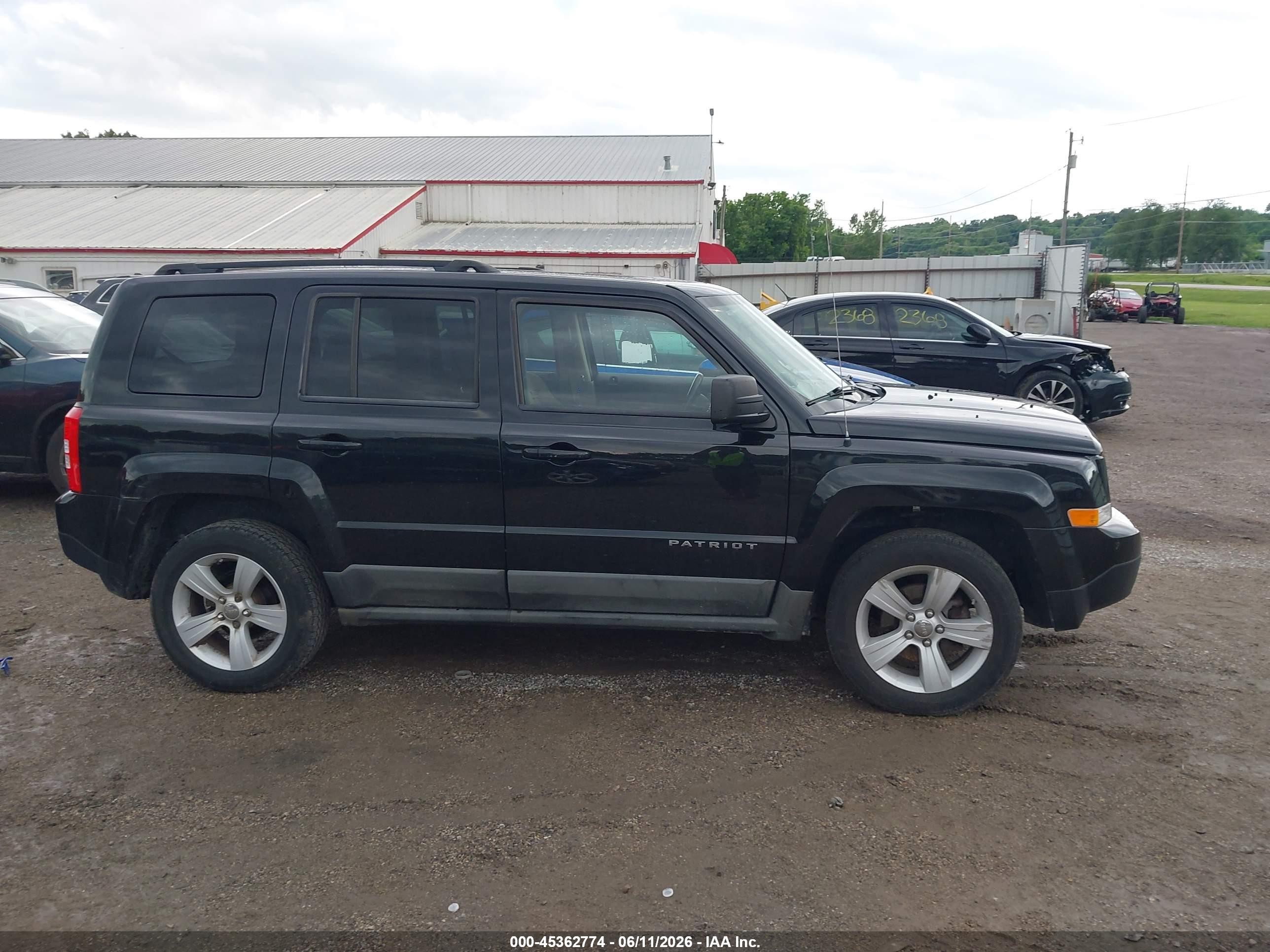 2011 Jeep Patriot Sport Black vin: 1J4NF1GB5BD100862