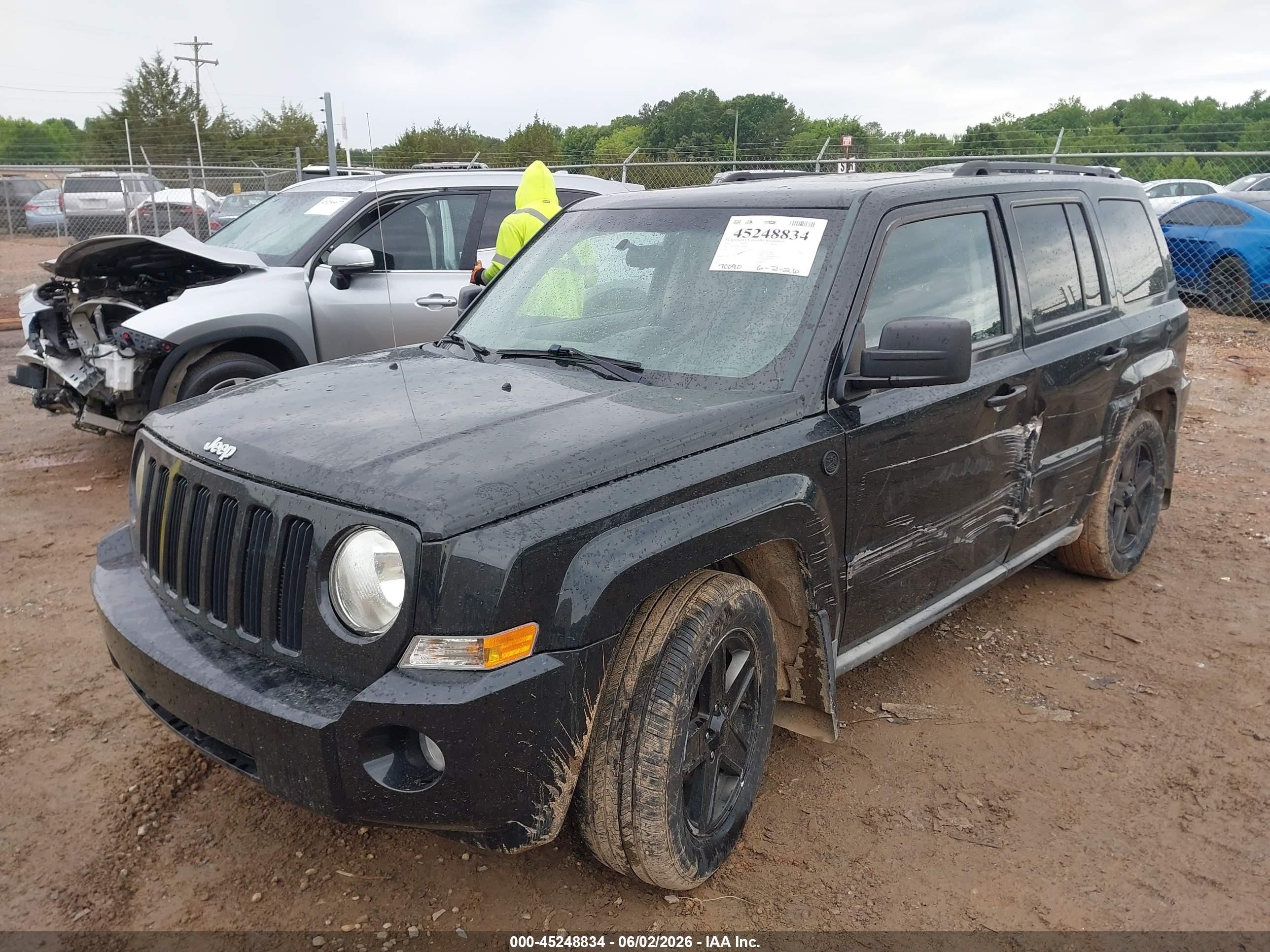 2010 Jeep Patriot Sport Black vin: 1J4NF1GB6AD666009