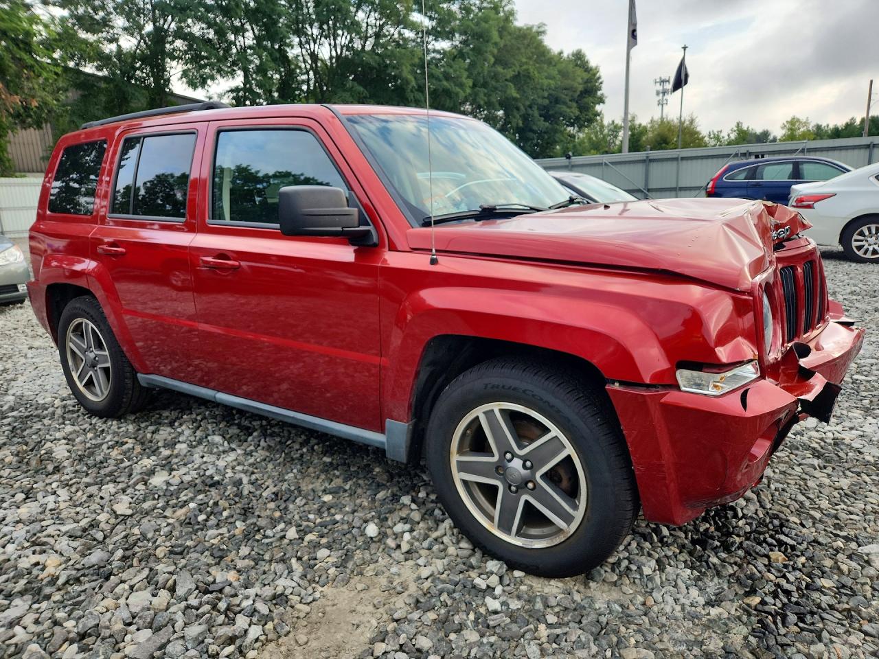 2010 Jeep Patriot Sport Red vin: 1J4NF2GB2AD505825