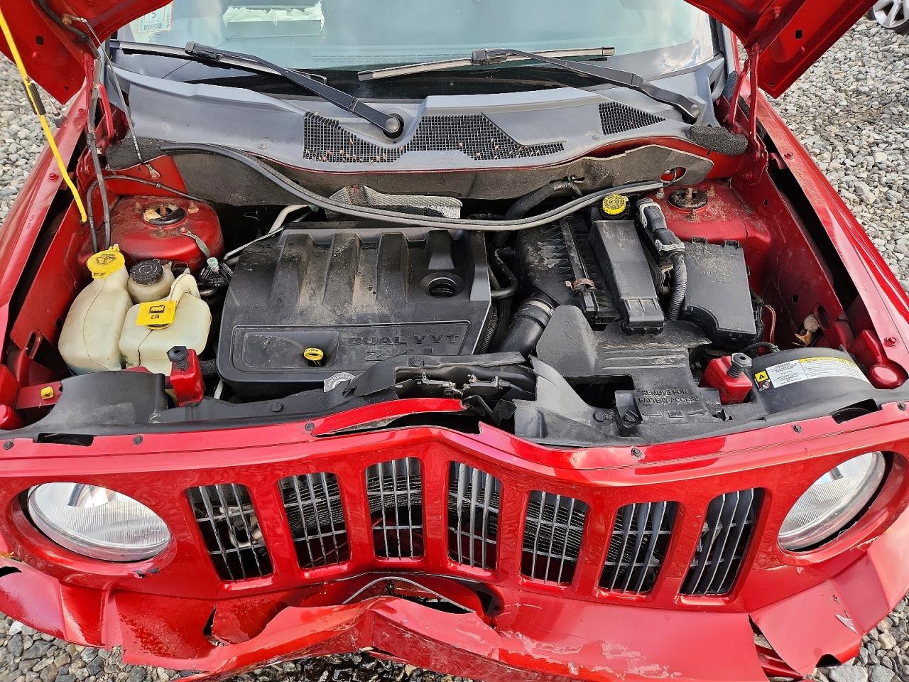 2010 Jeep Patriot Sport Red vin: 1J4NF2GB2AD505825