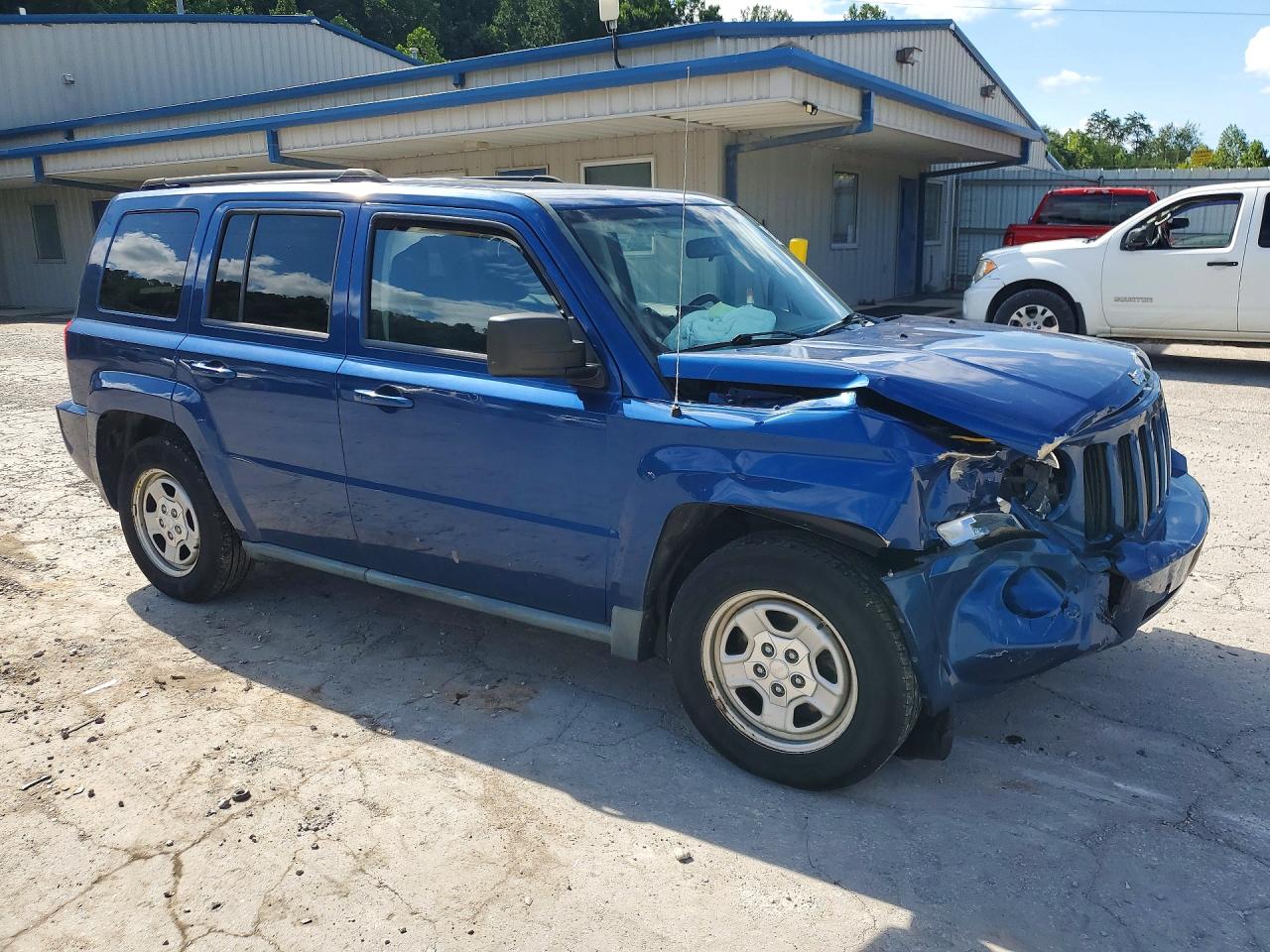 2010 Jeep Patriot Sport Blue vin: 1J4NF2GB2AD594845