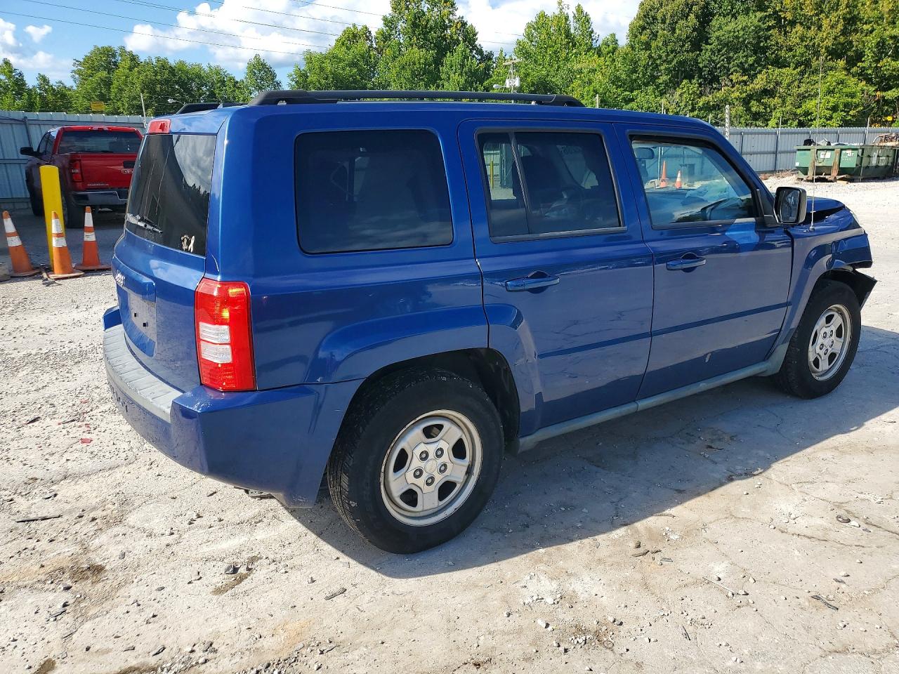 2010 Jeep Patriot Sport Blue vin: 1J4NF2GB2AD594845