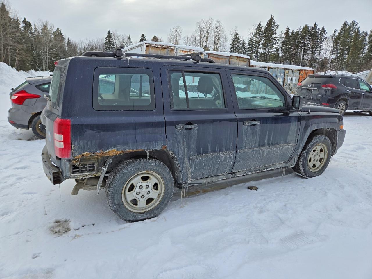 2010 Jeep Patriot Sport Blue vin: 1J4NF2GB2AD671293