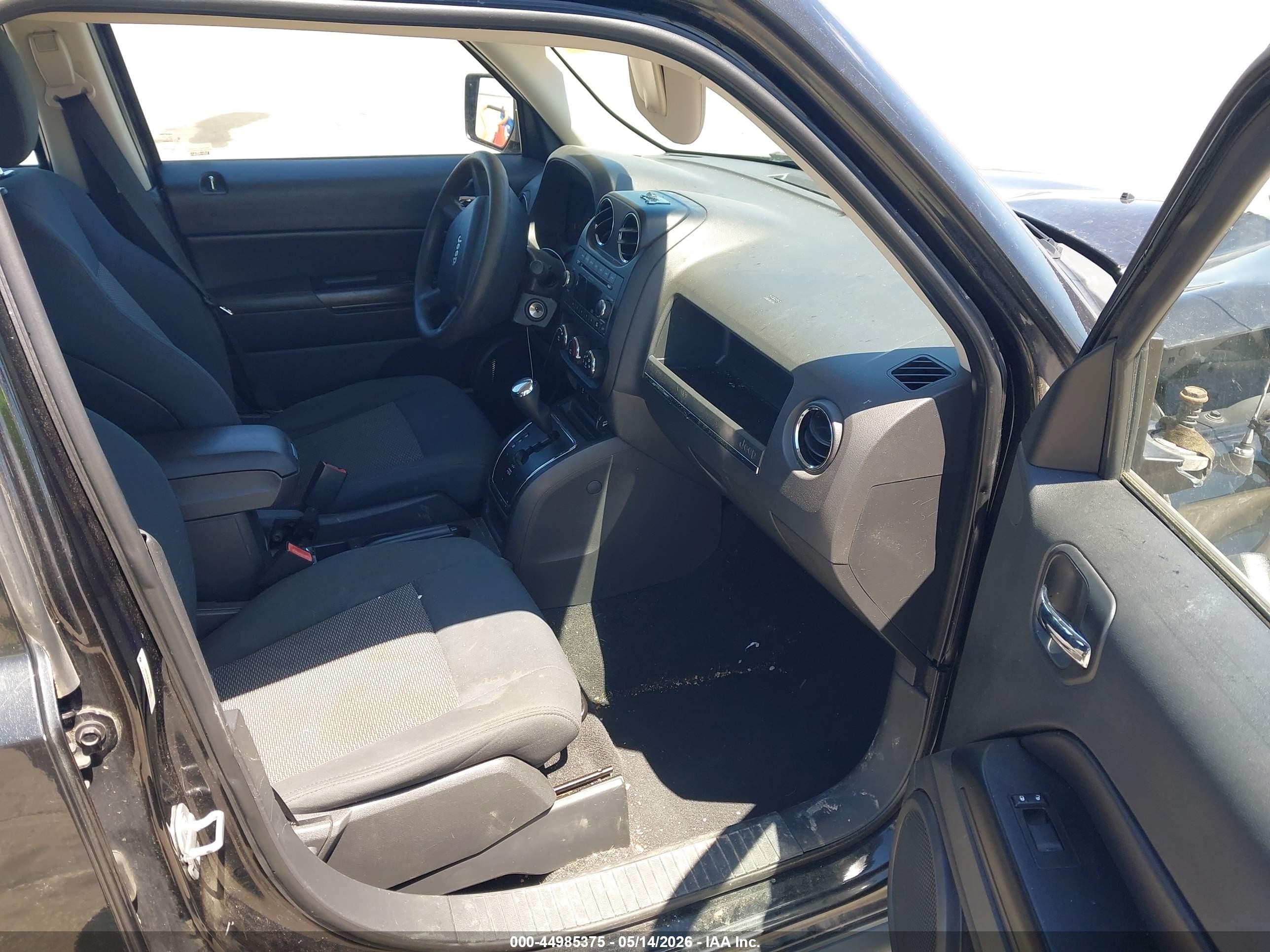 2010 Jeep Patriot Sport Black vin: 1J4NF2GB4AD548983