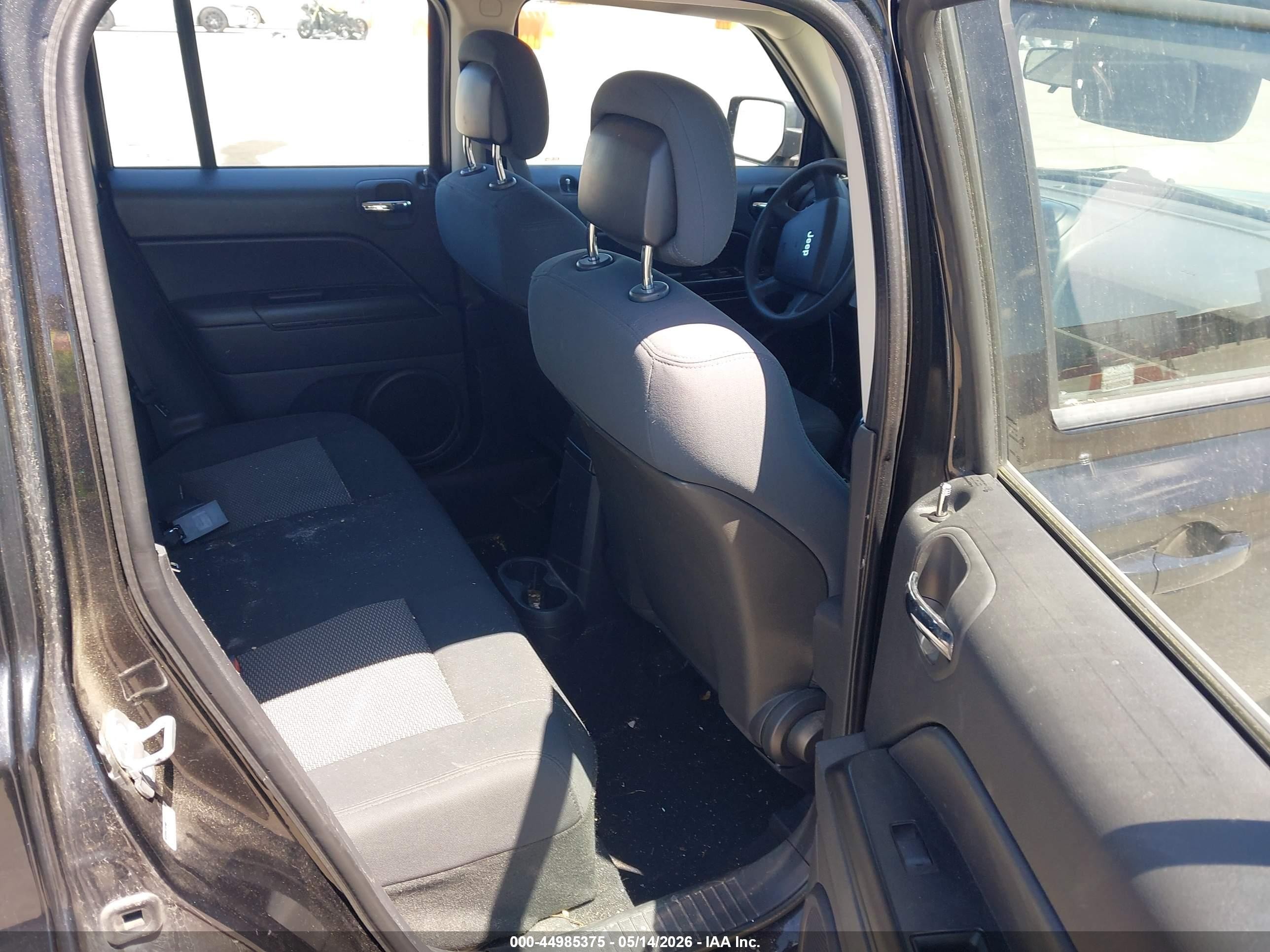 2010 Jeep Patriot Sport Black vin: 1J4NF2GB4AD548983