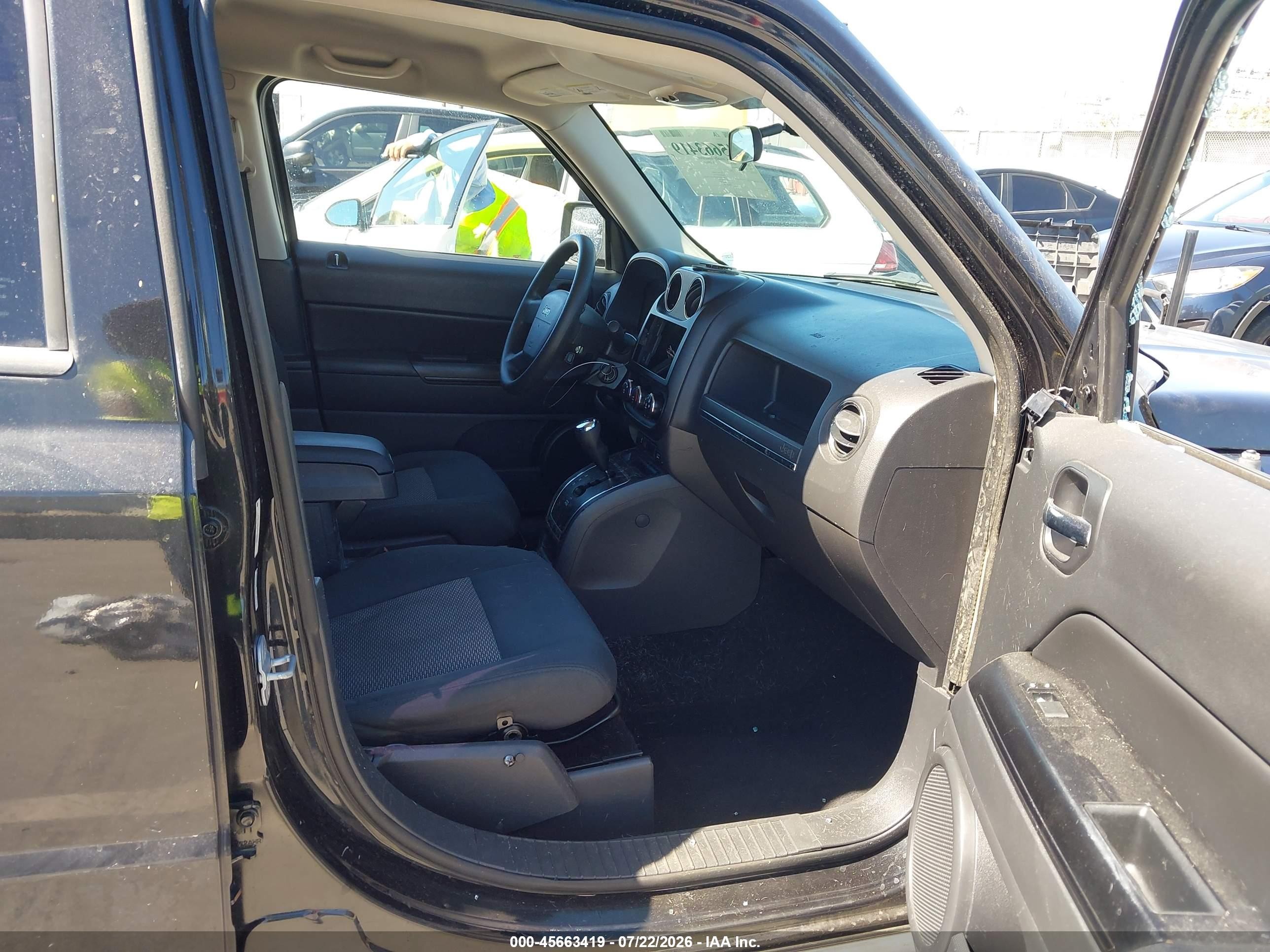 2010 Jeep Patriot Sport Black vin: 1J4NF2GB5AD649563
