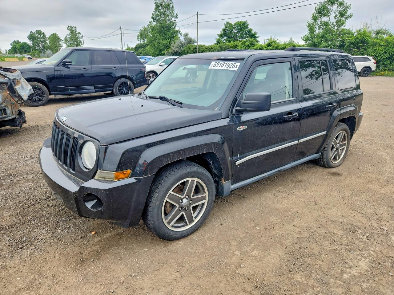 2010 Jeep Patriot Sport Black vin: 1J4NF2GB5AD657212