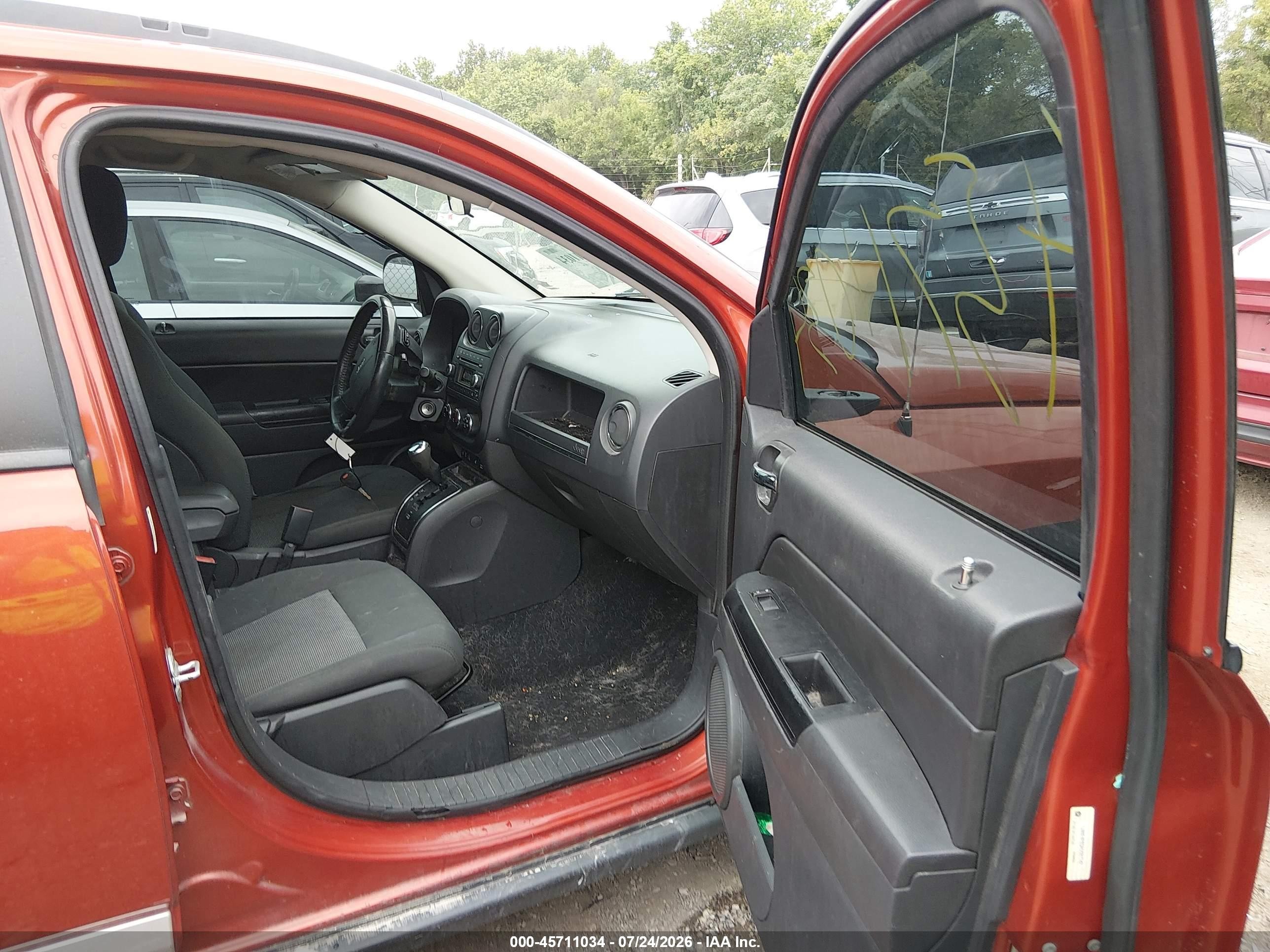 2010 Jeep Compass Sport/north Orange vin: 1J4NF4FB0AD597742