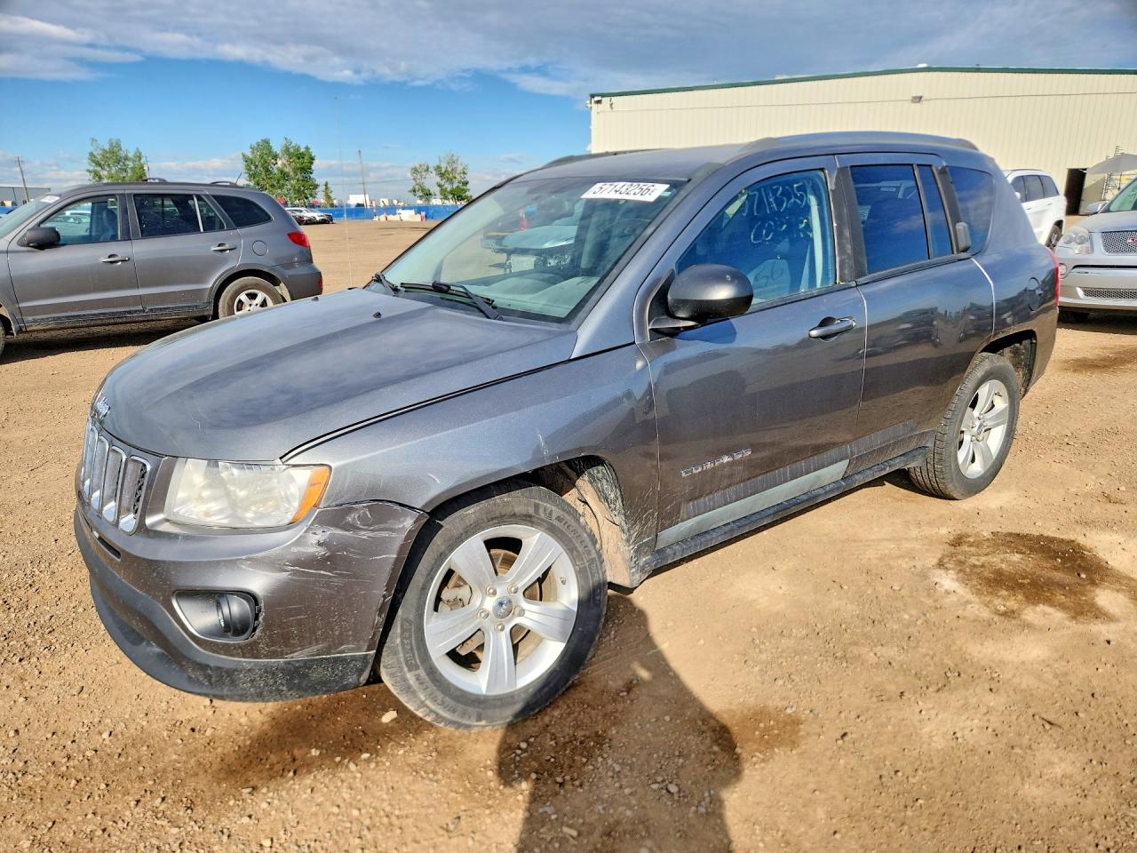 2011 Jeep Compass Gray vin: 1J4NF4FB7BD275133