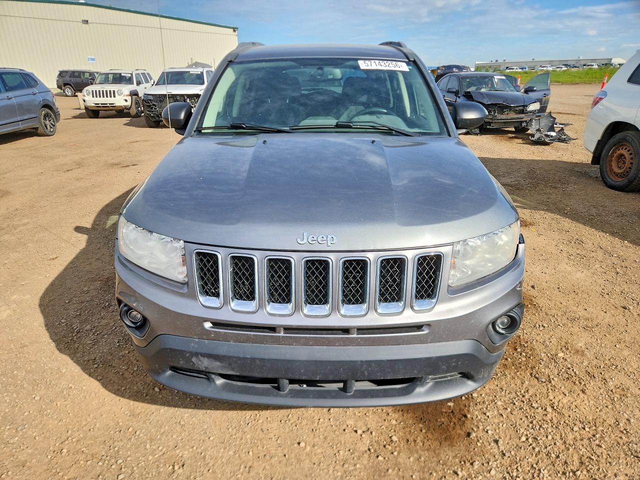 2011 Jeep Compass Gray vin: 1J4NF4FB7BD275133