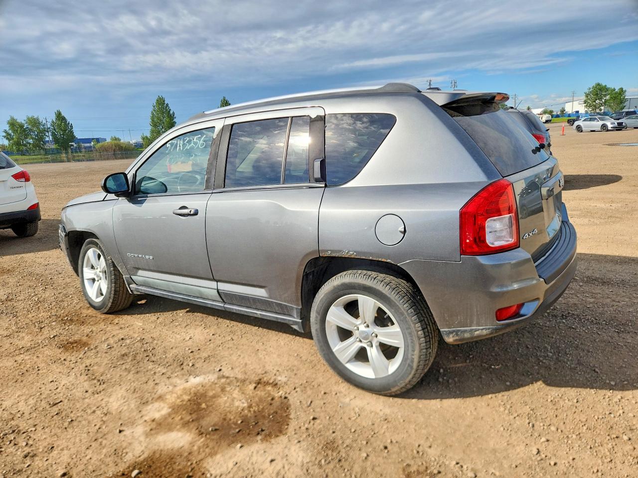 2011 Jeep Compass Gray vin: 1J4NF4FB7BD275133