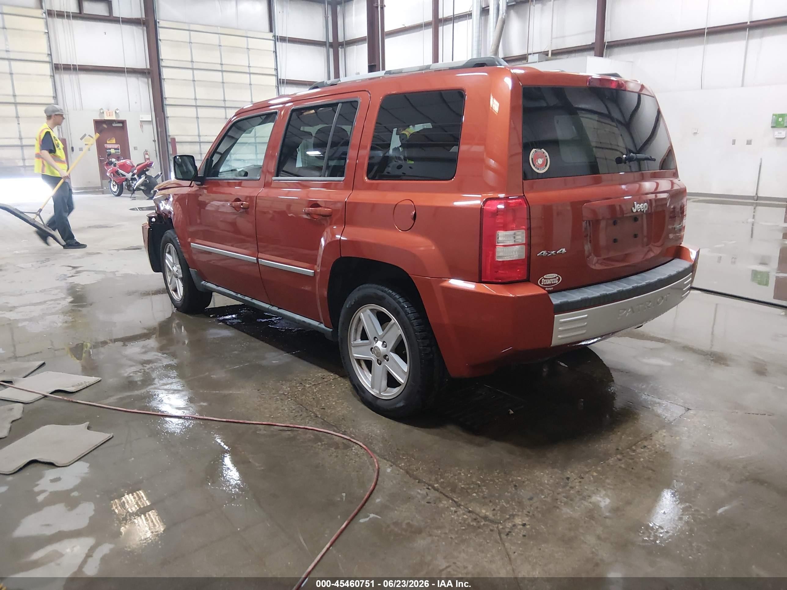 2010 Jeep Patriot Limited Orange vin: 1J4NF4GB2AD539162