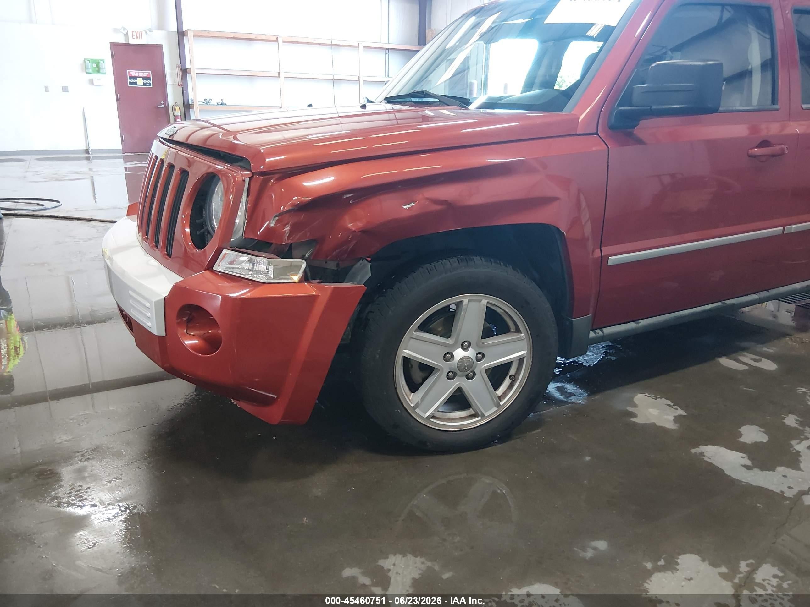 2010 Jeep Patriot Limited Orange vin: 1J4NF4GB2AD539162