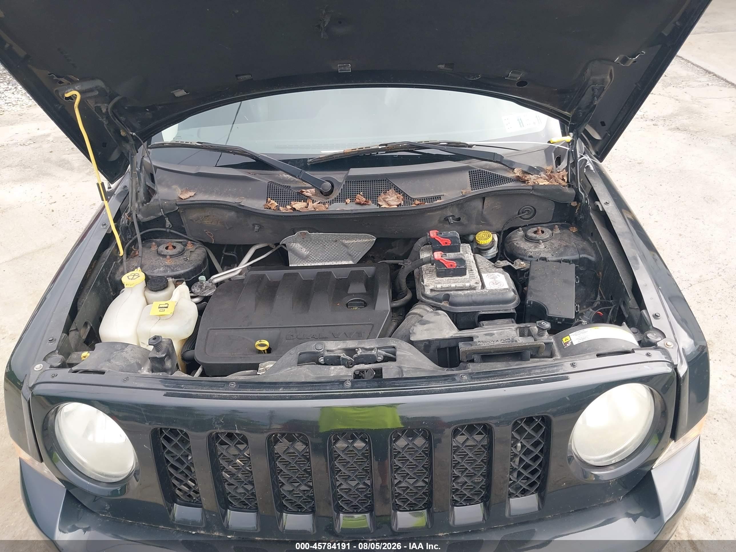 2011 Jeep Patriot Latitude X Black vin: 1J4NF4GB2BD174855