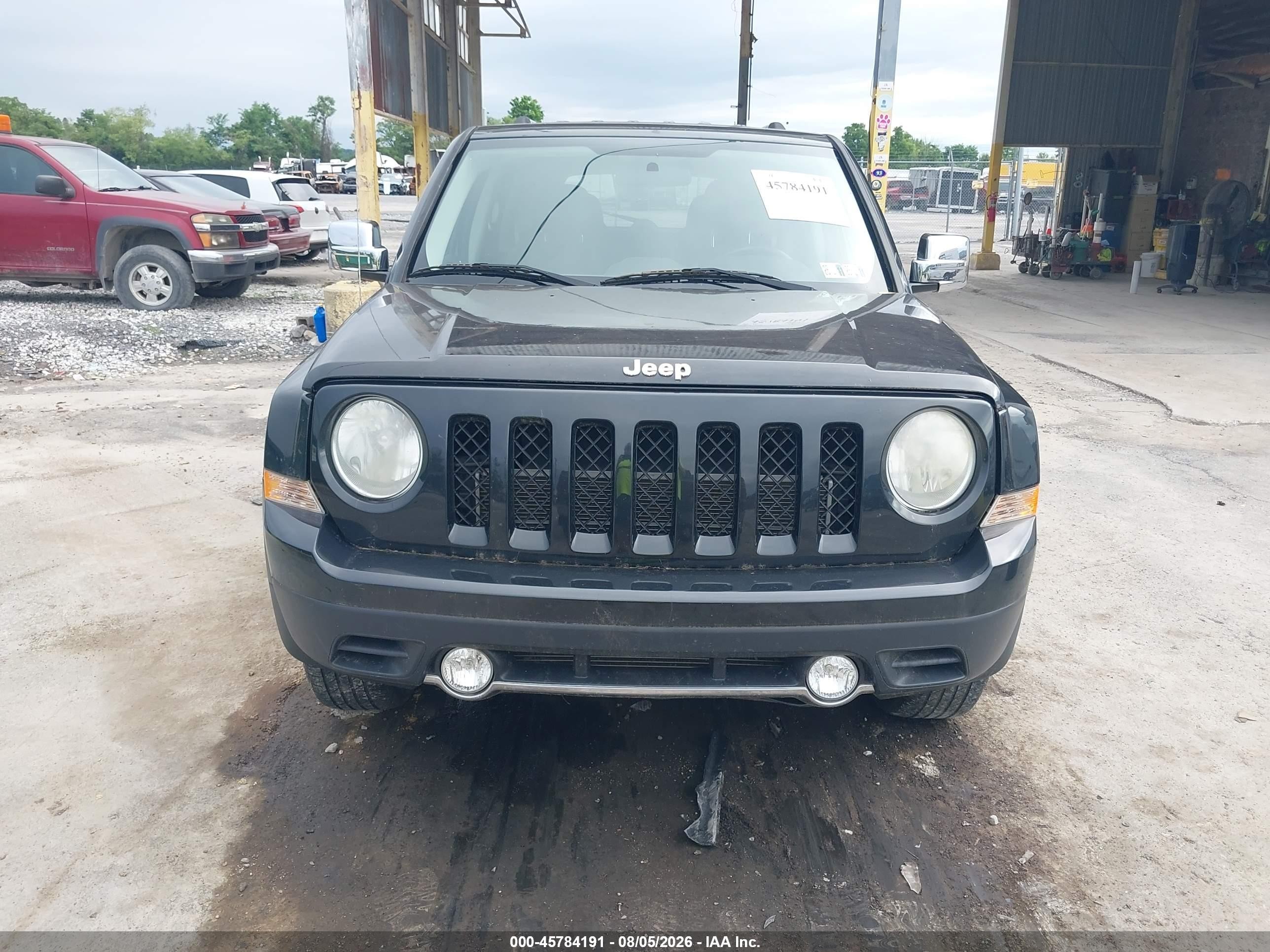 2011 Jeep Patriot Latitude X Black vin: 1J4NF4GB2BD174855