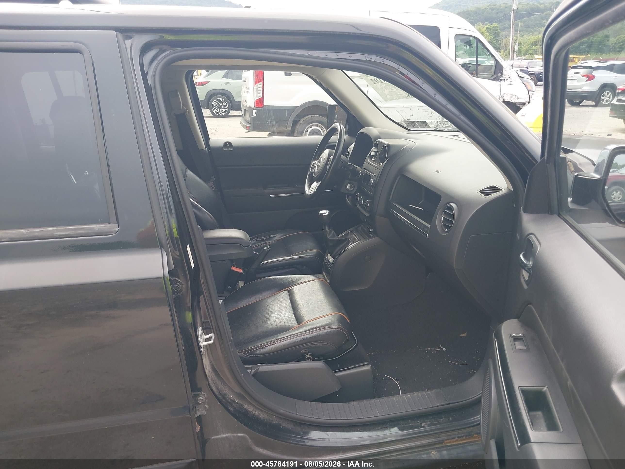 2011 Jeep Patriot Latitude X Black vin: 1J4NF4GB2BD174855