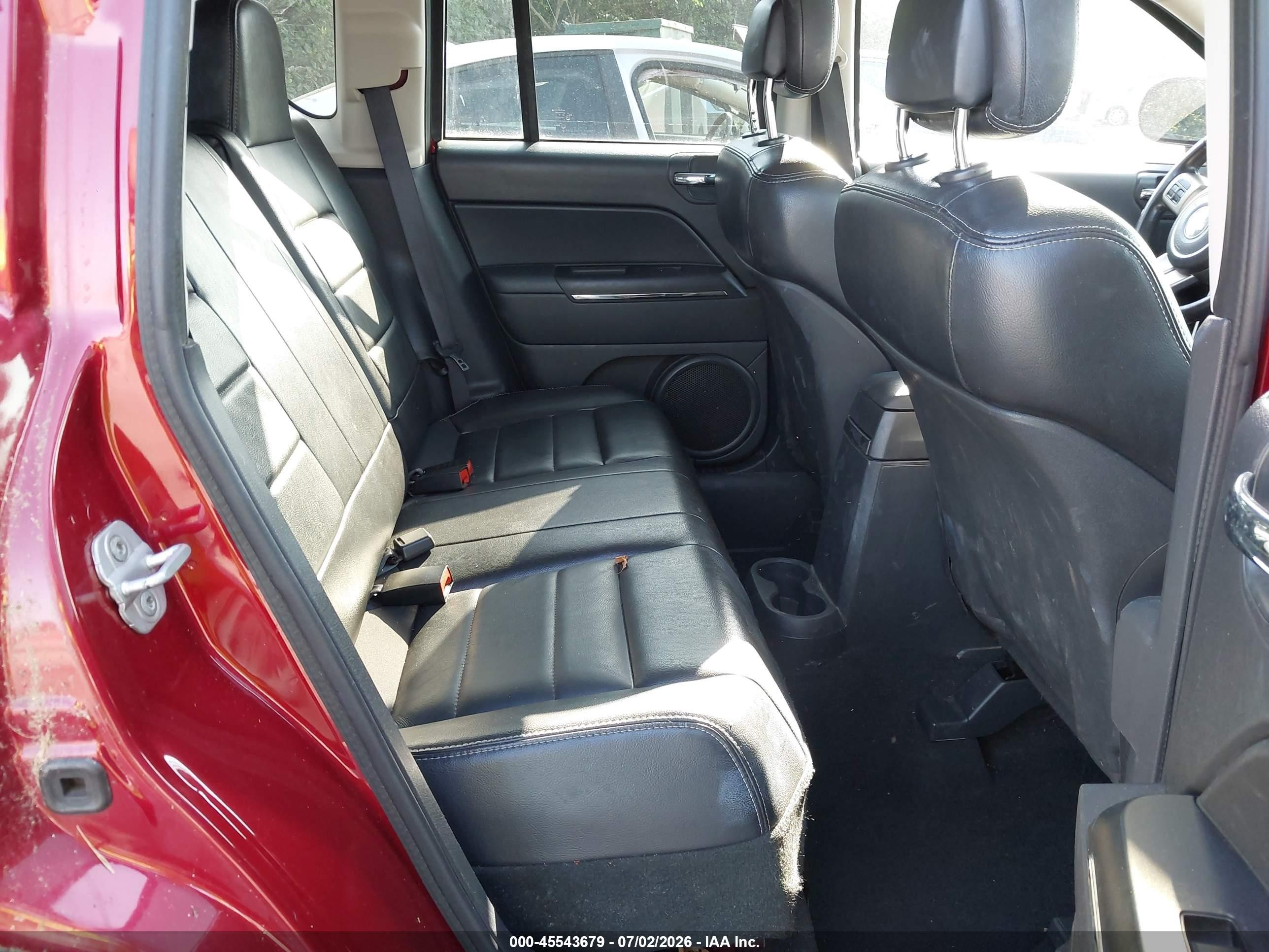 2011 Jeep Compass Limited Red vin: 1J4NF5FB0BD163652
