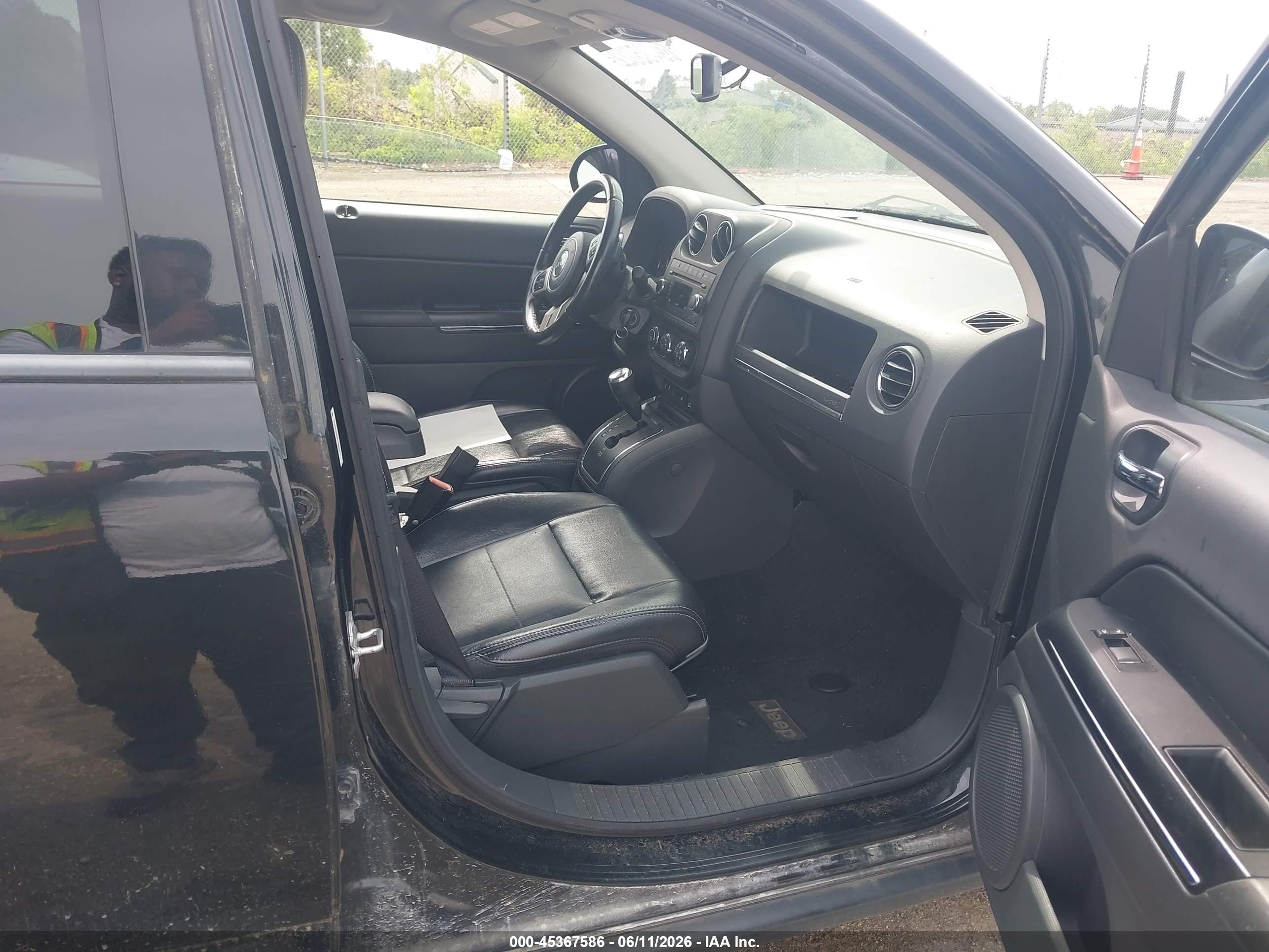 2011 Jeep Compass Limited Black vin: 1J4NF5FB5BD164523