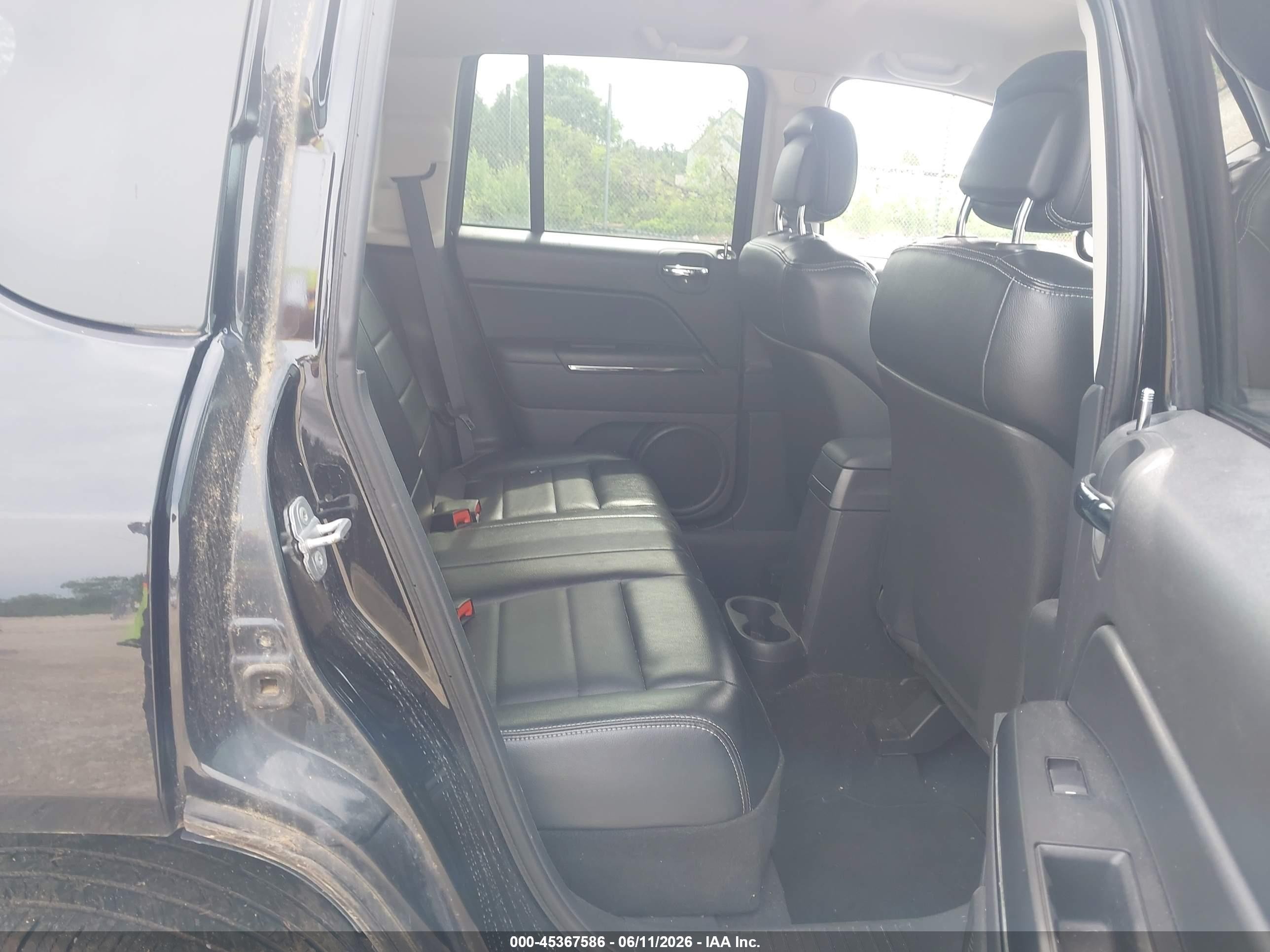 2011 Jeep Compass Limited Black vin: 1J4NF5FB5BD164523