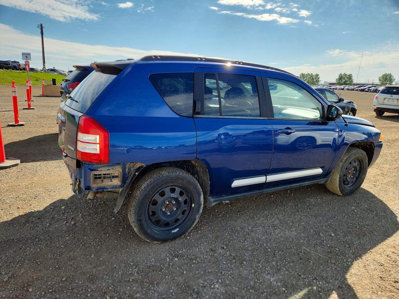 2010 Jeep Compass Limited Blue vin: 1J4NF5FB6AD536496