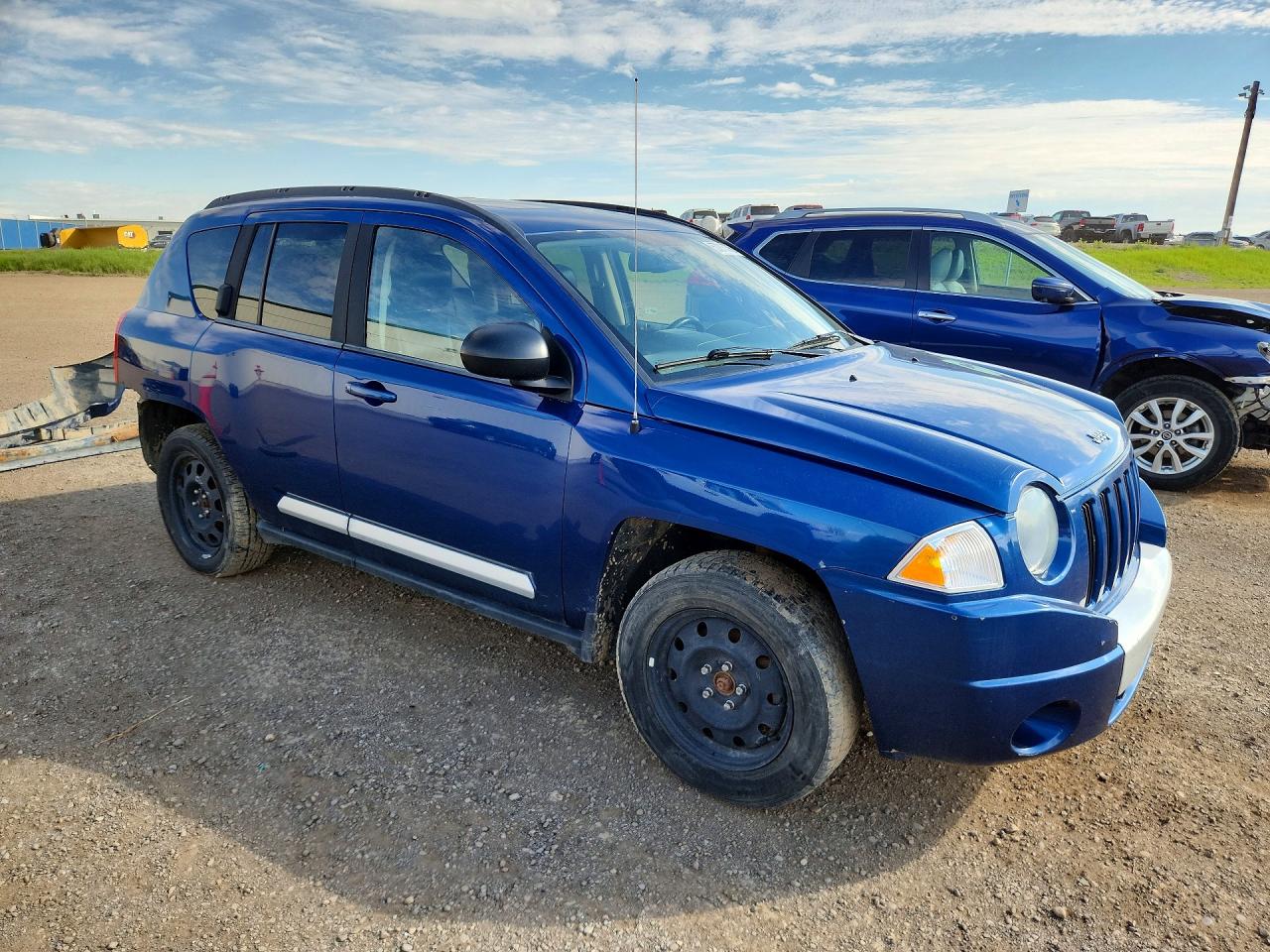 2010 Jeep Compass Limited Blue vin: 1J4NF5FB6AD536496