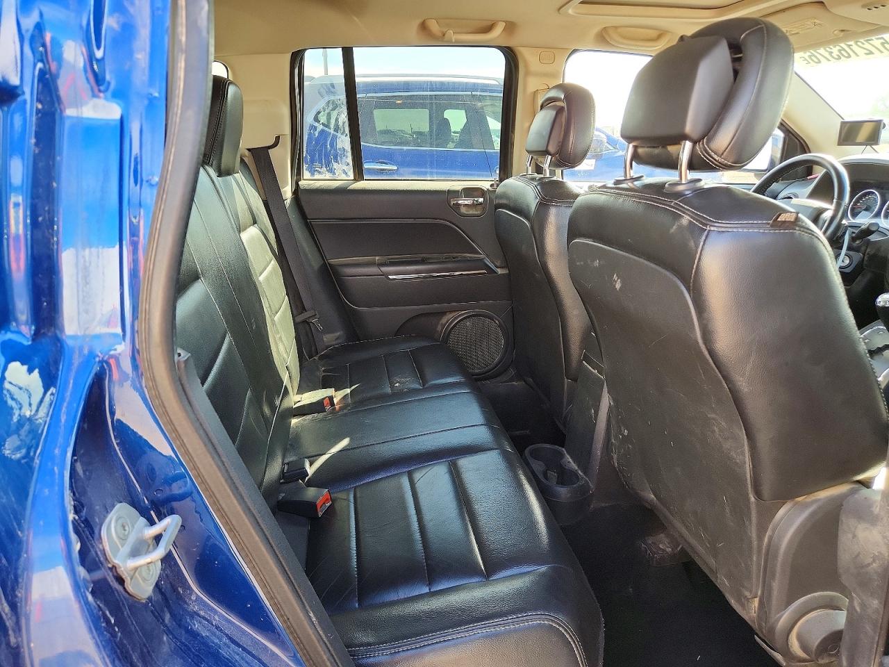 2010 Jeep Compass Limited Blue vin: 1J4NF5FB6AD536496