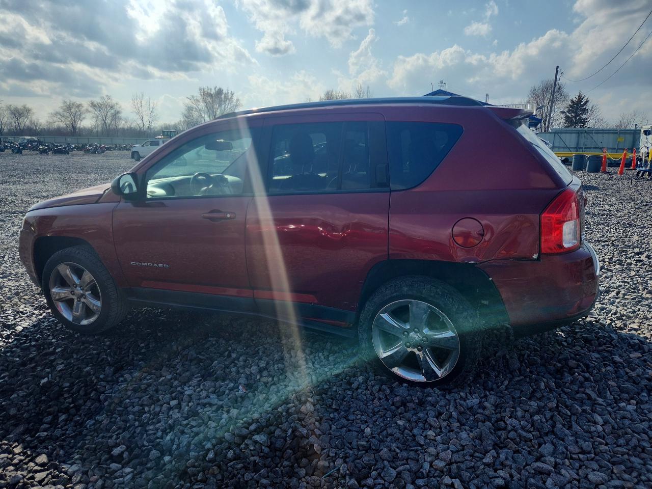 2011 Jeep Compass Limited Red vin: 1J4NF5FB7BD209512