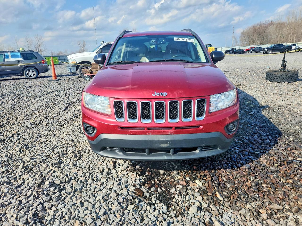 2011 Jeep Compass Limited Red vin: 1J4NF5FB7BD209512