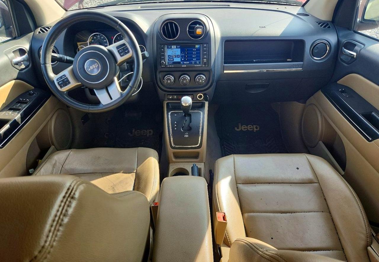 2011 Jeep Compass Limited Red vin: 1J4NF5FB7BD209512